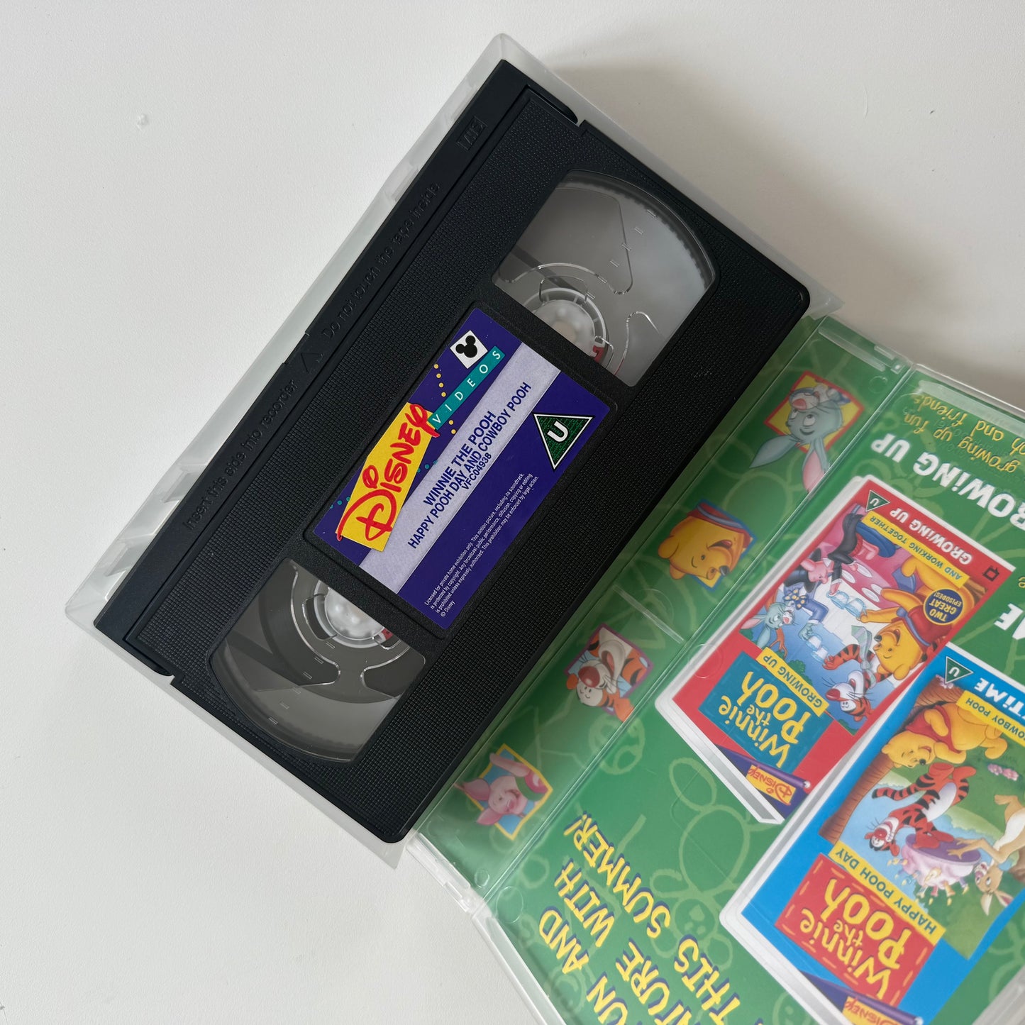 Vintage Winnie the Pooh vhs tape