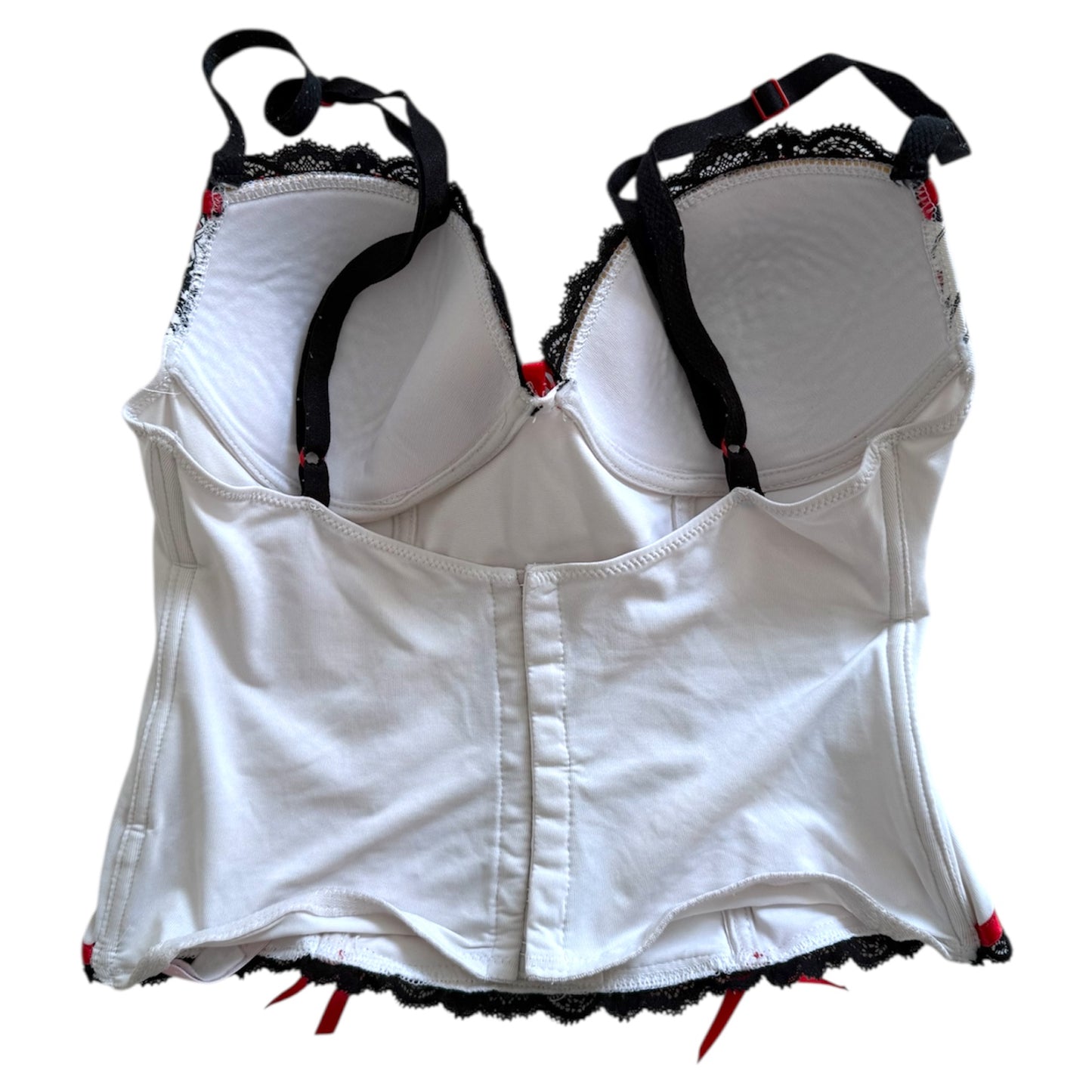 Fiorucci spellout bralette top. Size 6-8 approx