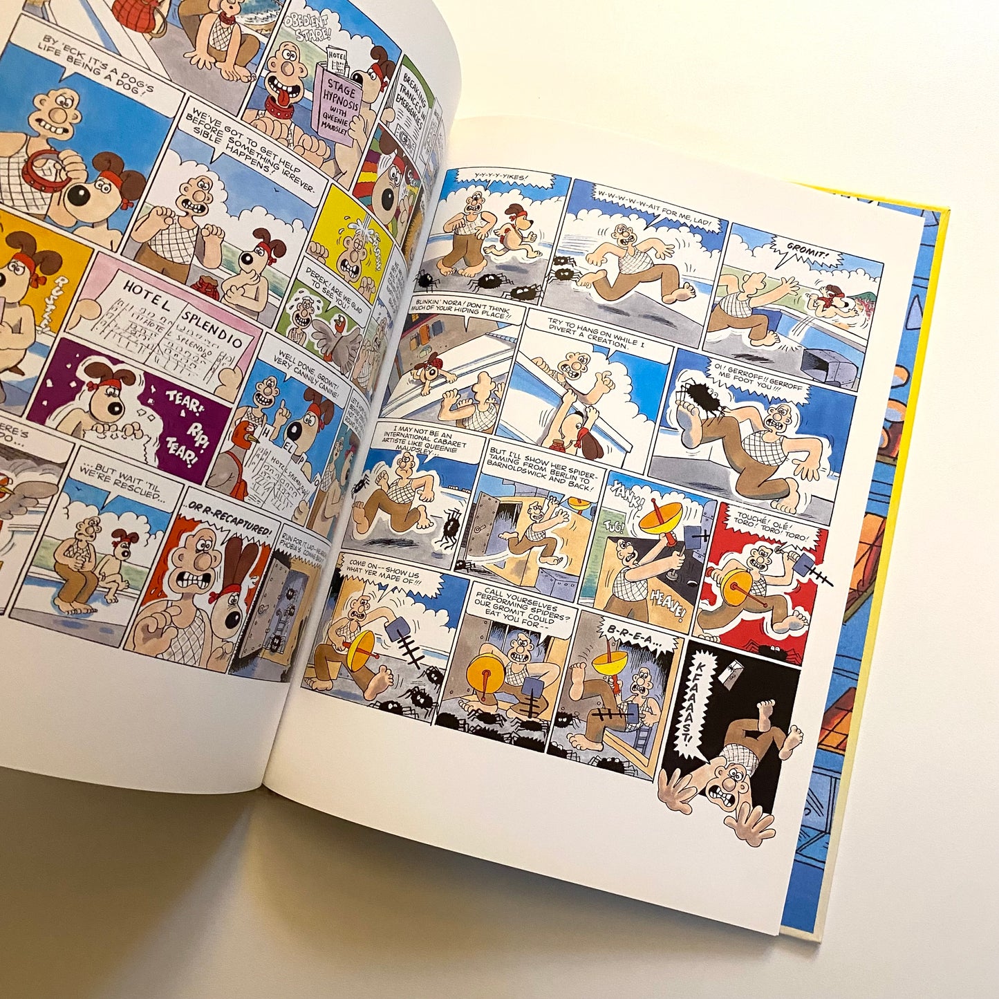 Vintage 1998 Wallace & Gromit a4 comic book