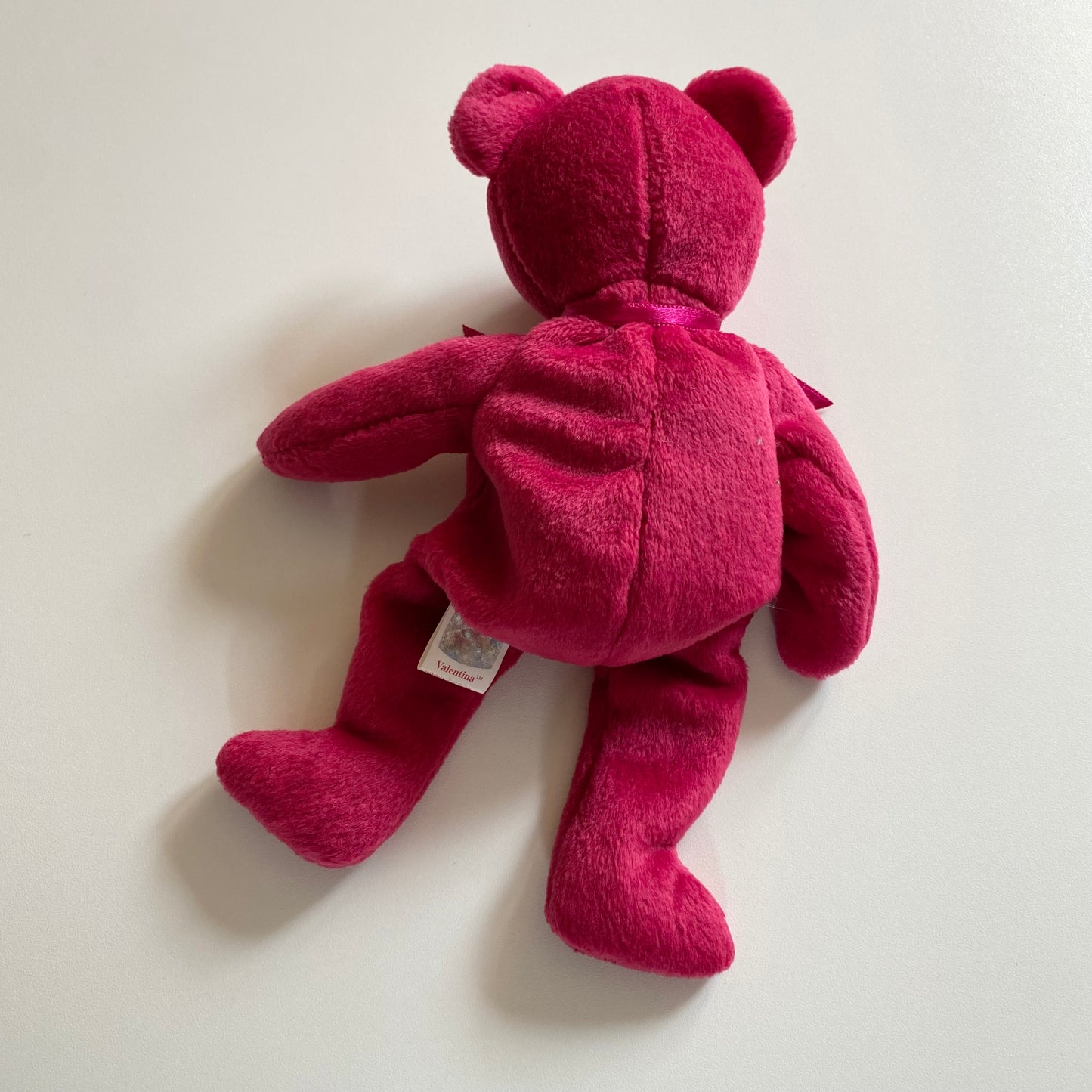 Vintage 1999 maroon ‘valentina’ beanie baby