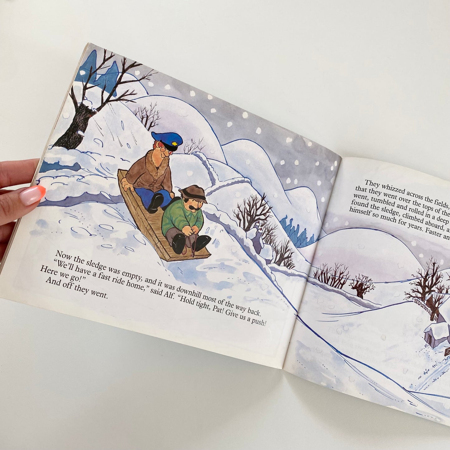 Set of two vintage 1982 + 1984 postman Pat books.