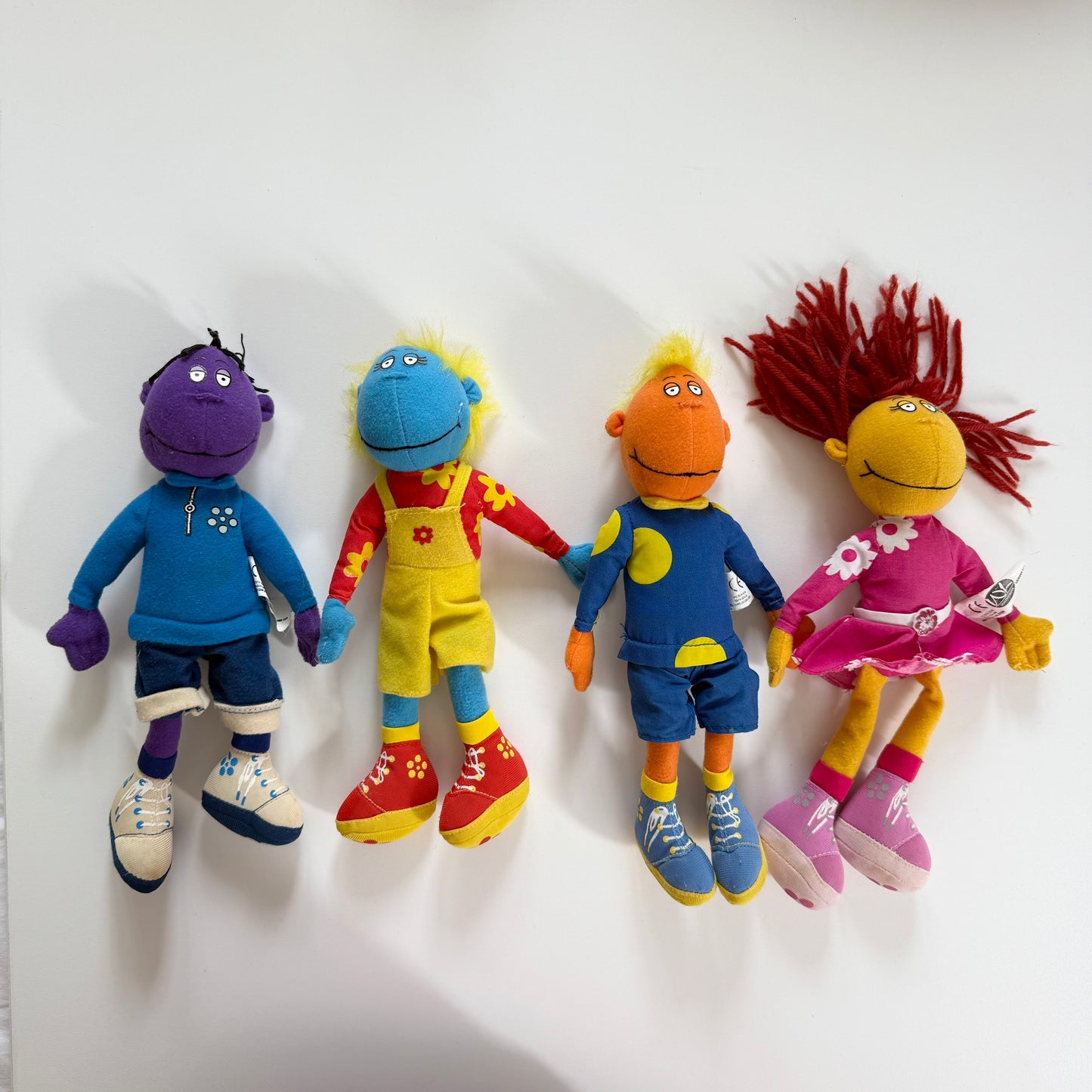 Vintage set of four tweenies. Medium size
