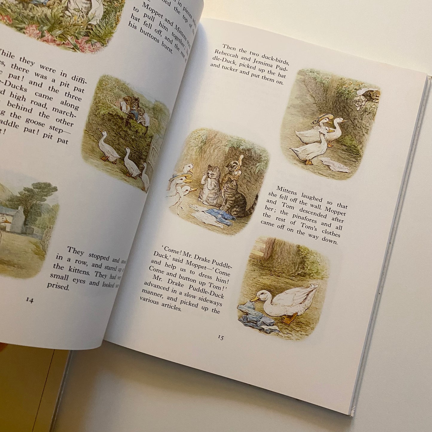 Set of two vintage 1987 Beatrix potter books