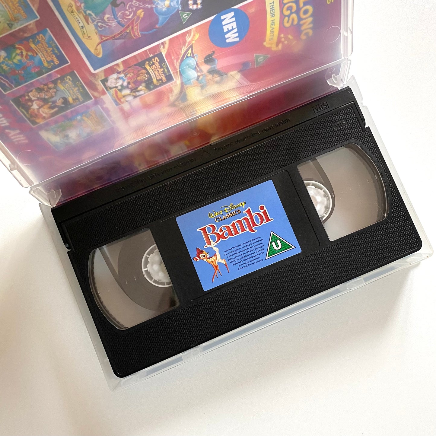 Vintage Disney bambi vhs tape
