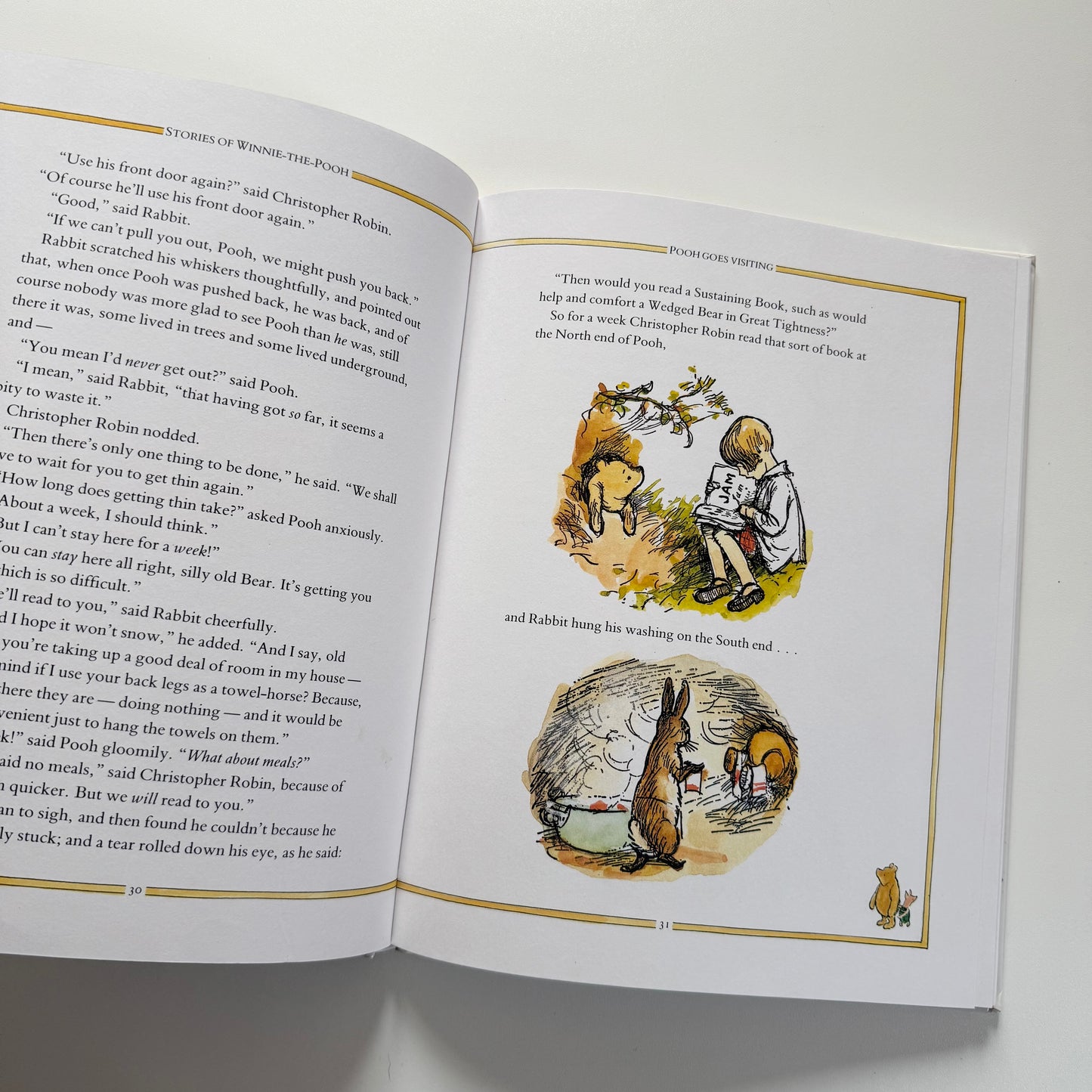 Vintage Winnie the Pooh a4 book