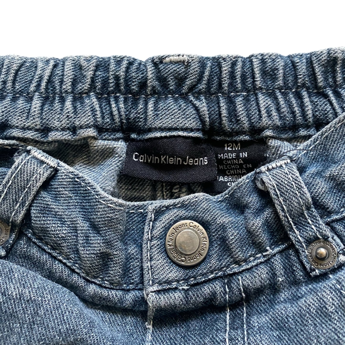 Vintage grey Calvin Klein jeans. Size 12 months