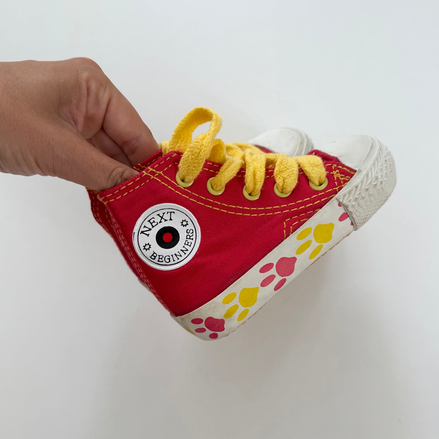 Vintage next high top trainers. Size 4