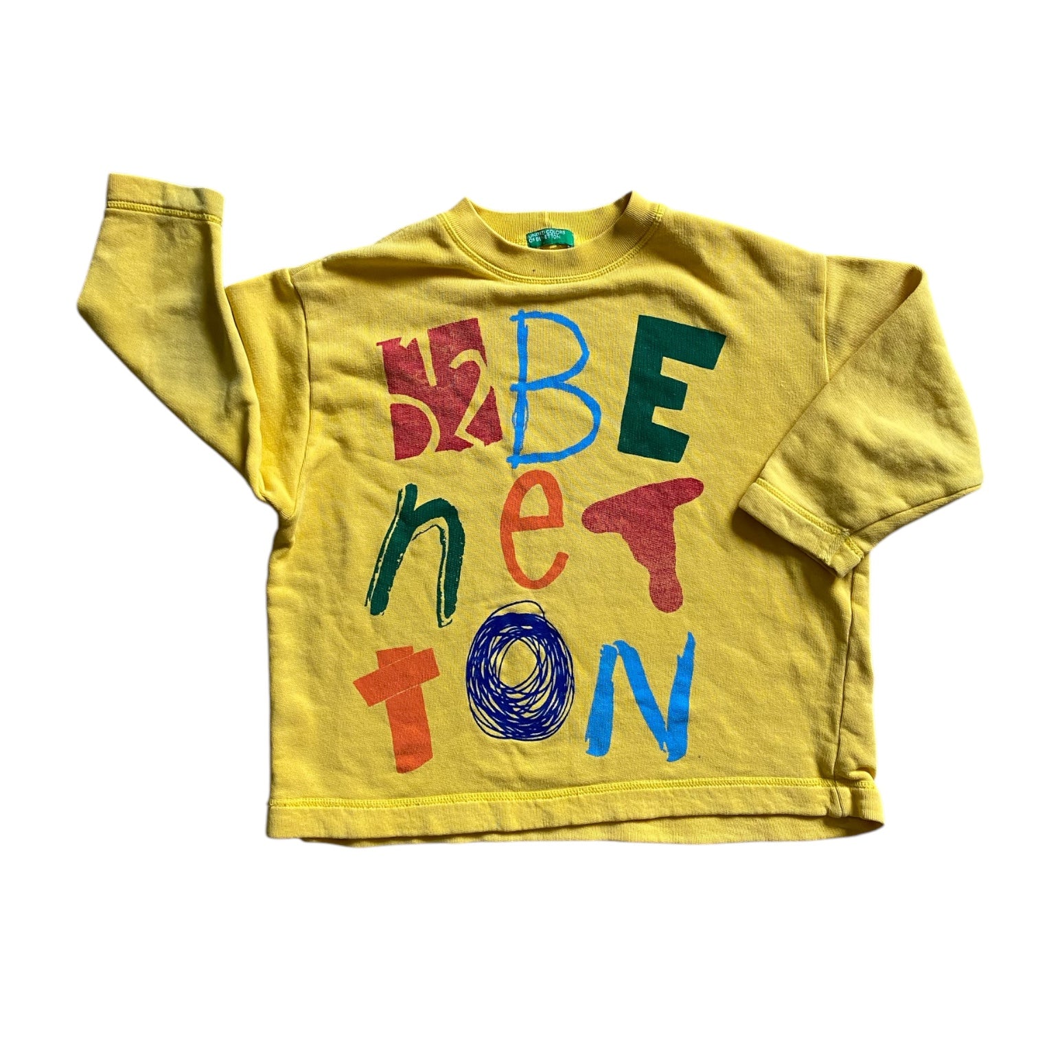 vintage spellout sweatshirt