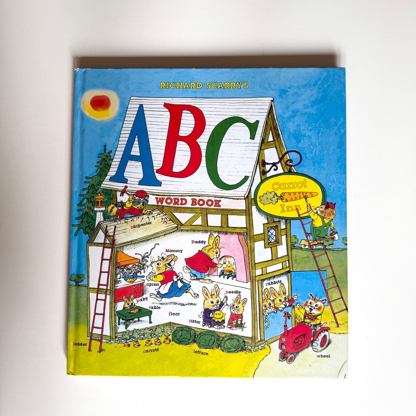 Vintage a4 Richard scarry ABC word book