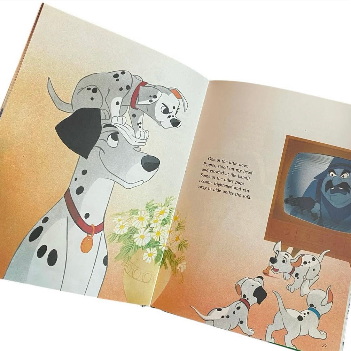 Vintage 1986 101 dalmations book