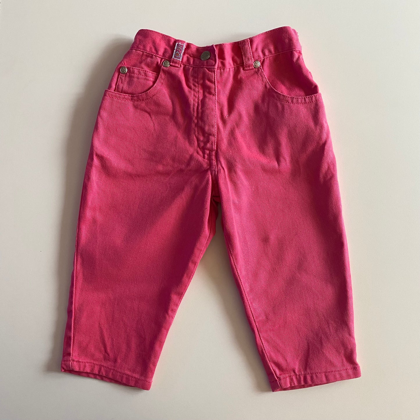 Vintage ladybird pink jeans. Size 12-18 months