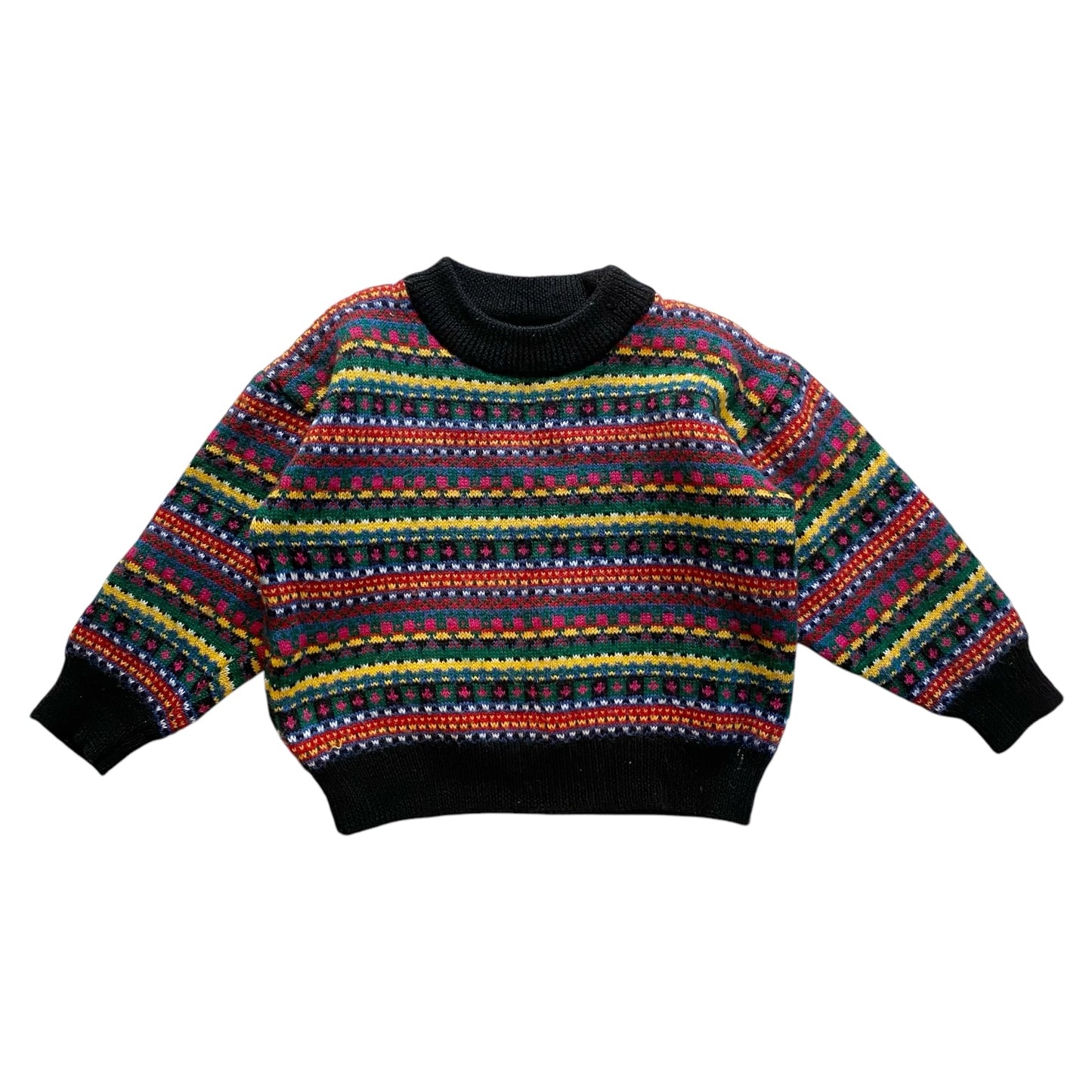 Vintage petit bateau knitted jumper. 3-4 years.