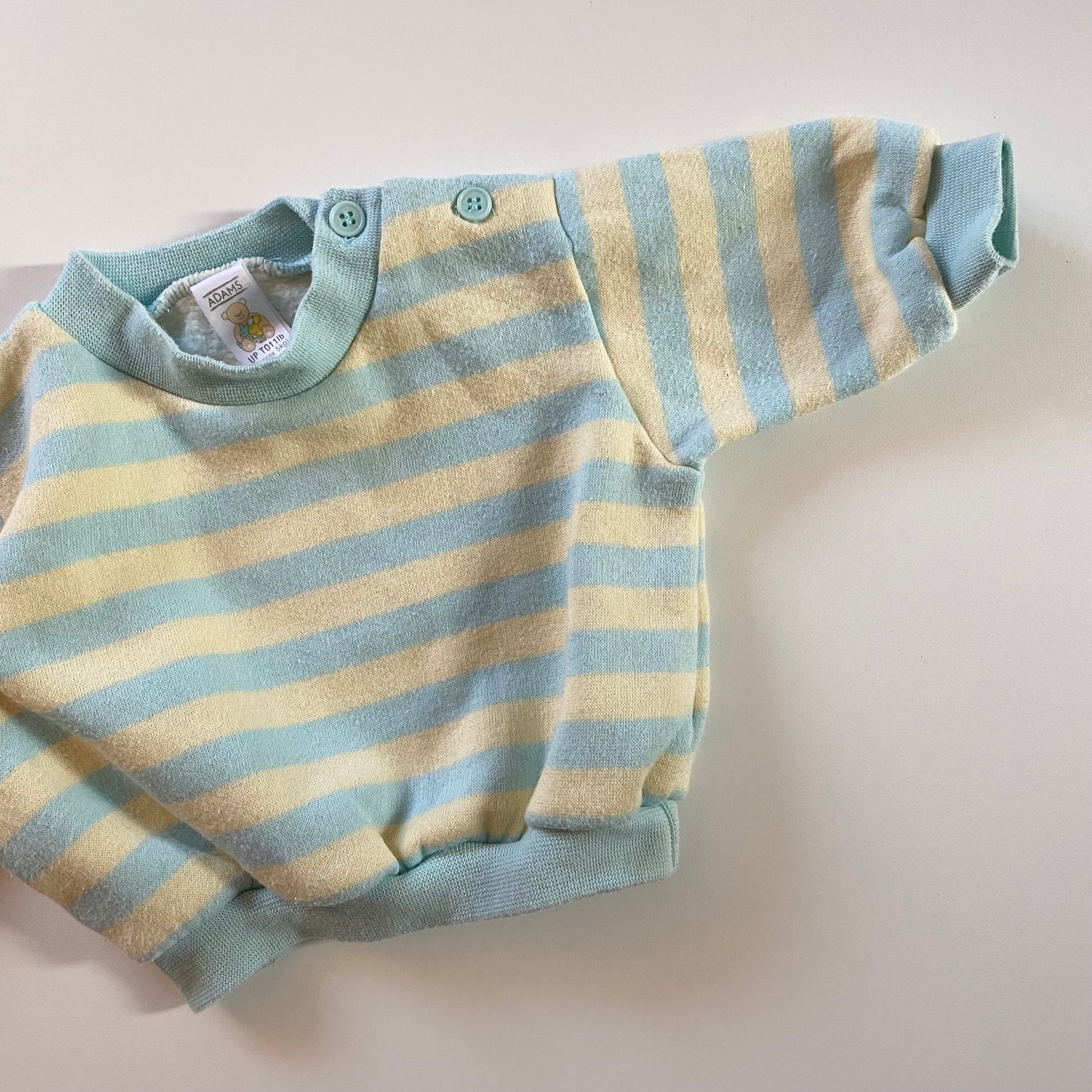 Vintage Adam’s sweatshirt. Size 0-3 months