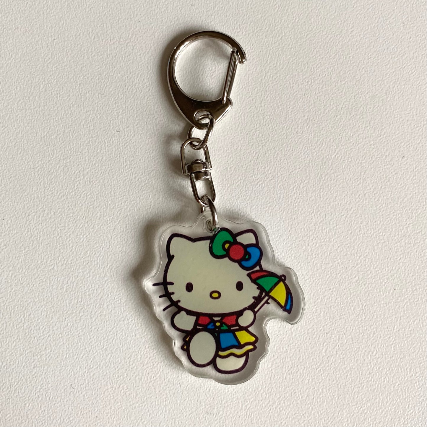 Hello kitty key ring.