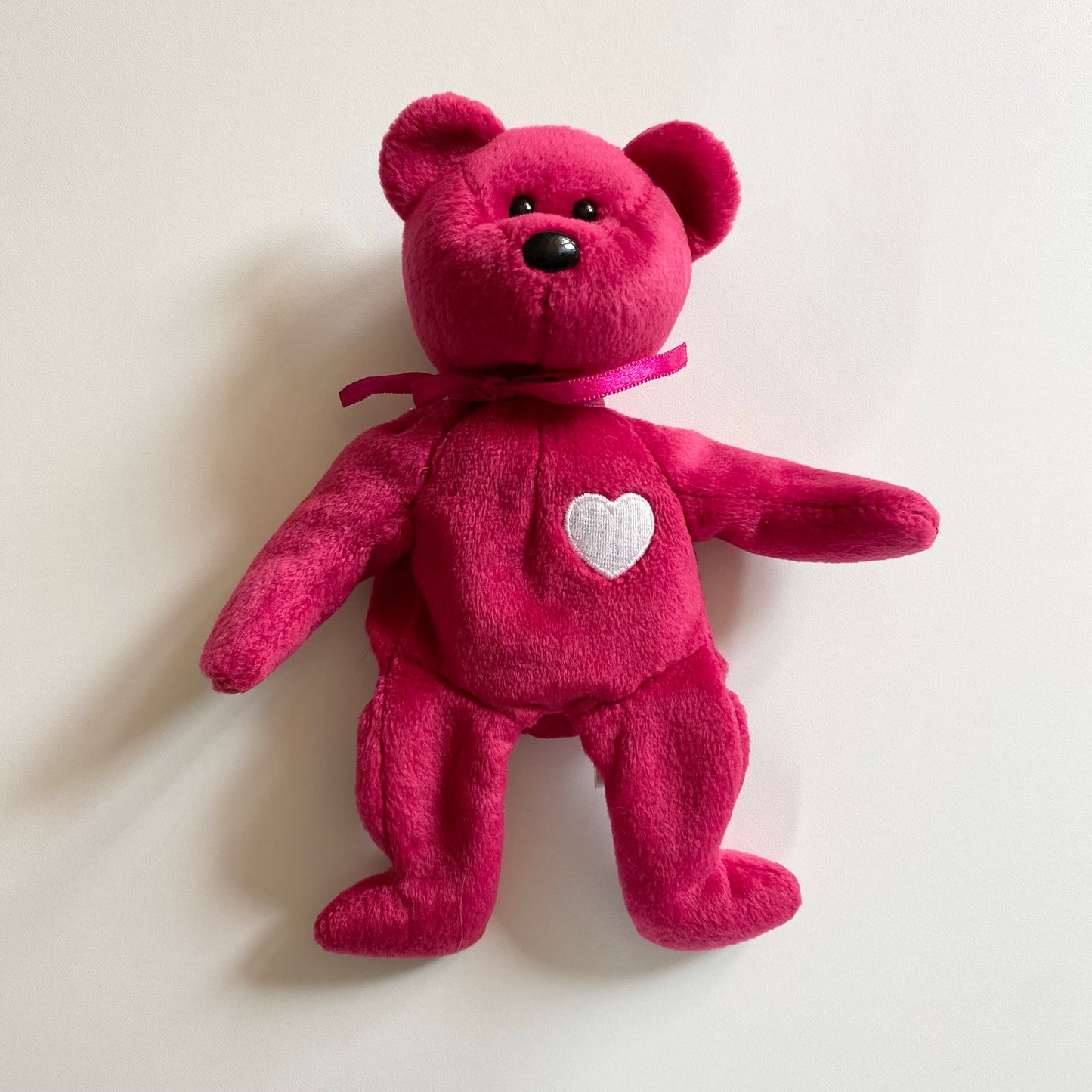 Vintage 1999 maroon ‘valentina’ beanie baby