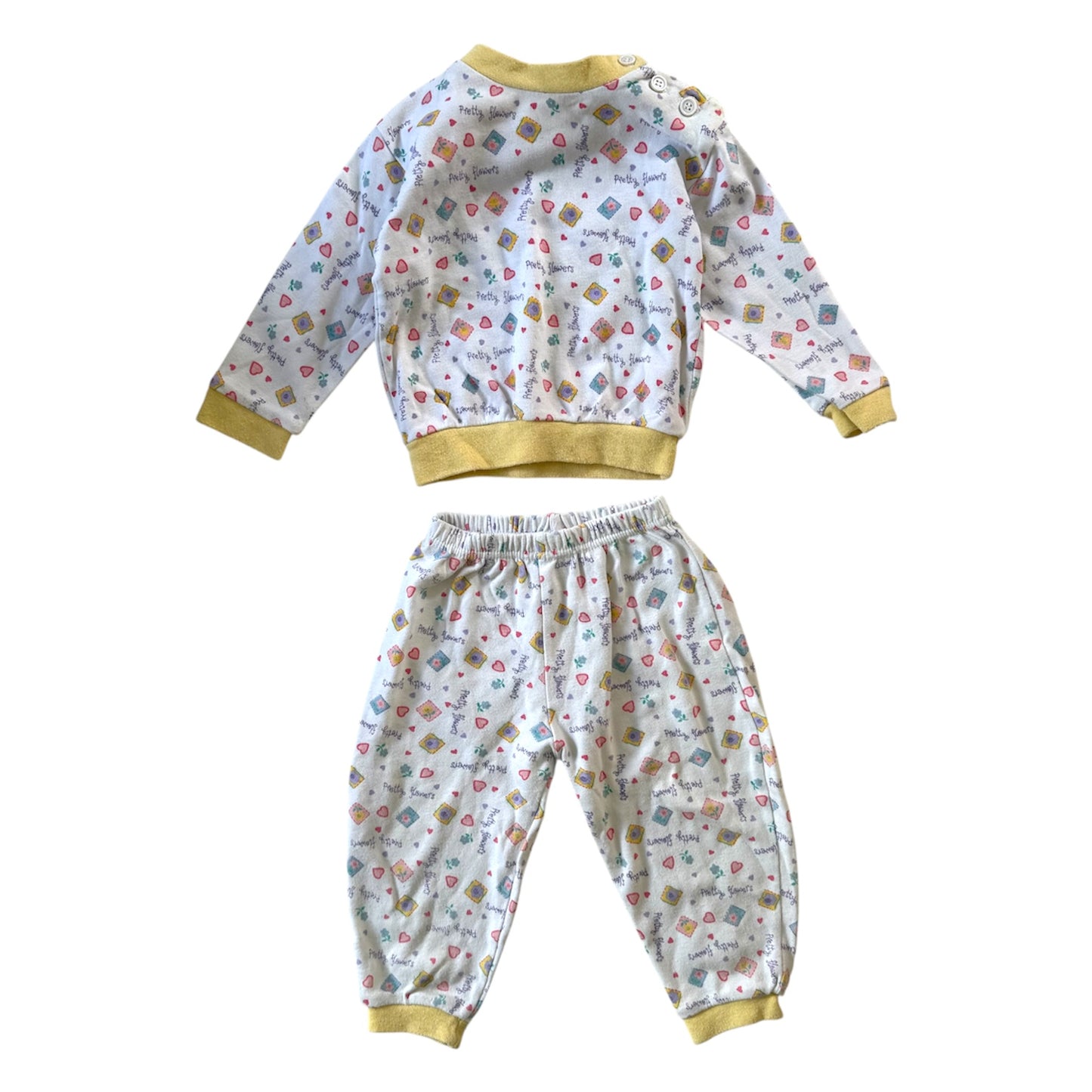 Vintage early days pyjama set. Size 6-12 months