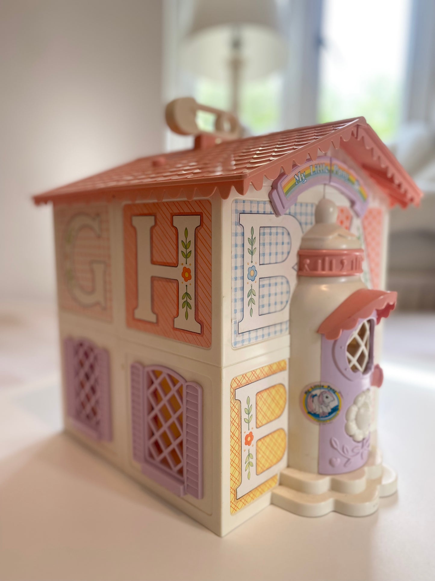 Vintage 1980’s my little pony lullaby nursery toy house