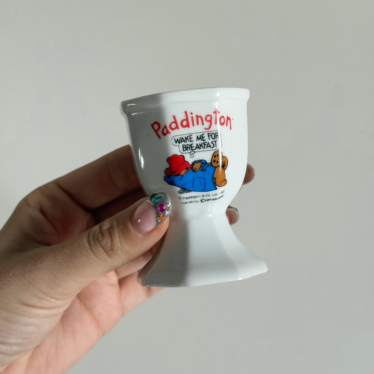 Vintage Paddington ceramic egg cup