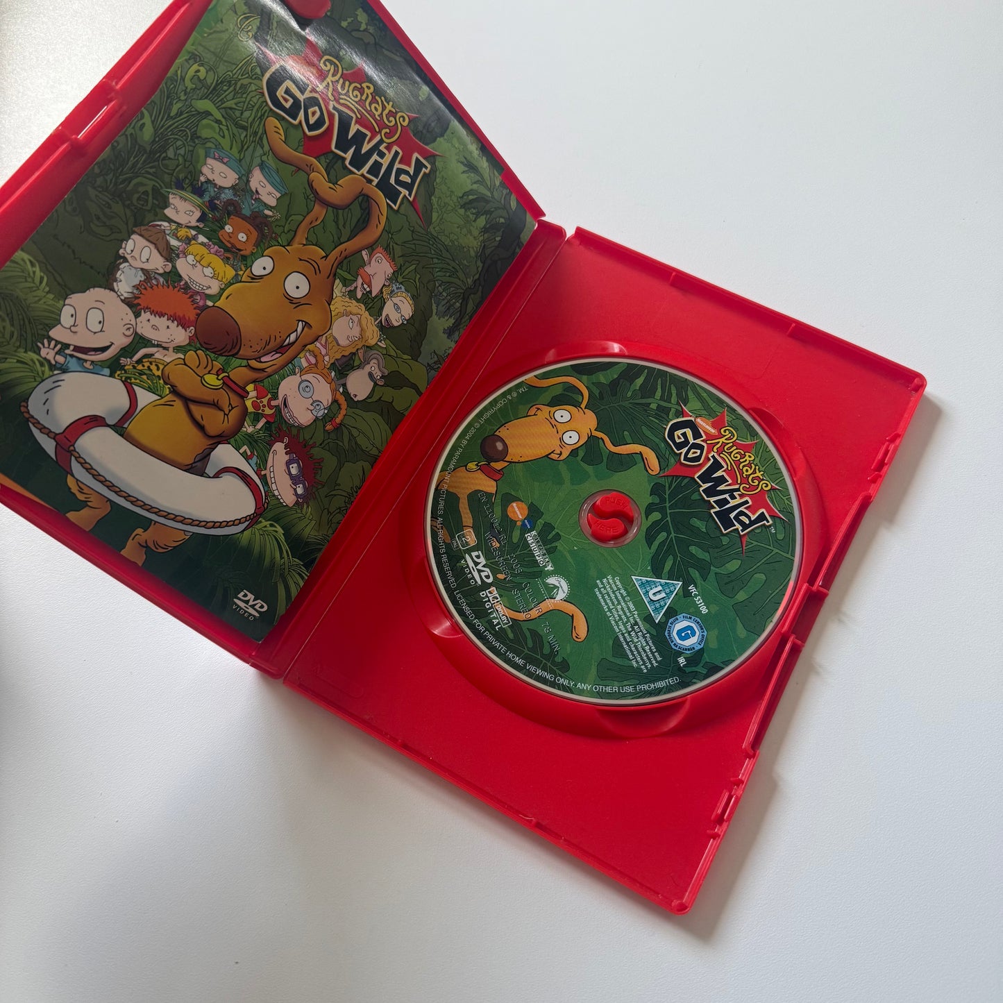 Vintage 2003 Rugrats DVD