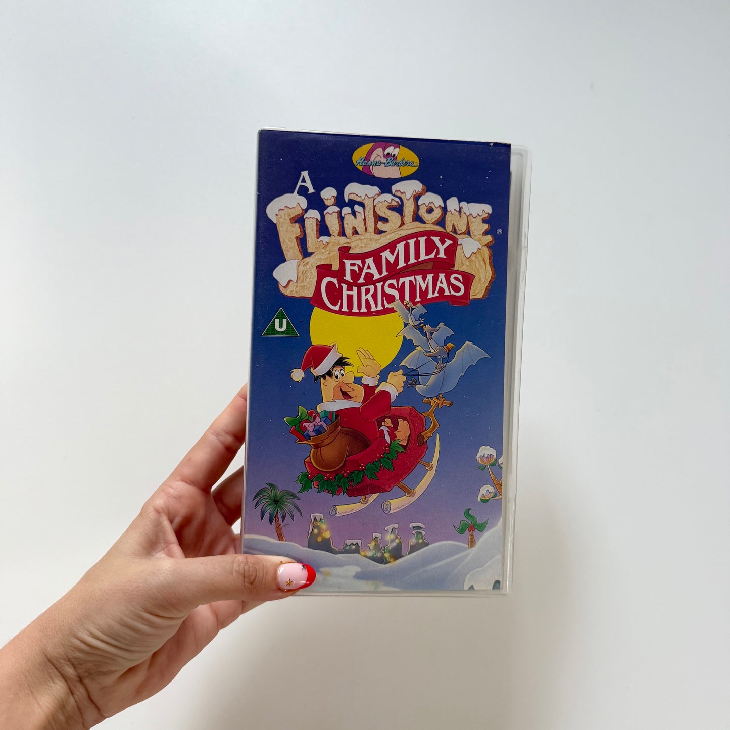 Vintage 1994 flintstones vhs tape