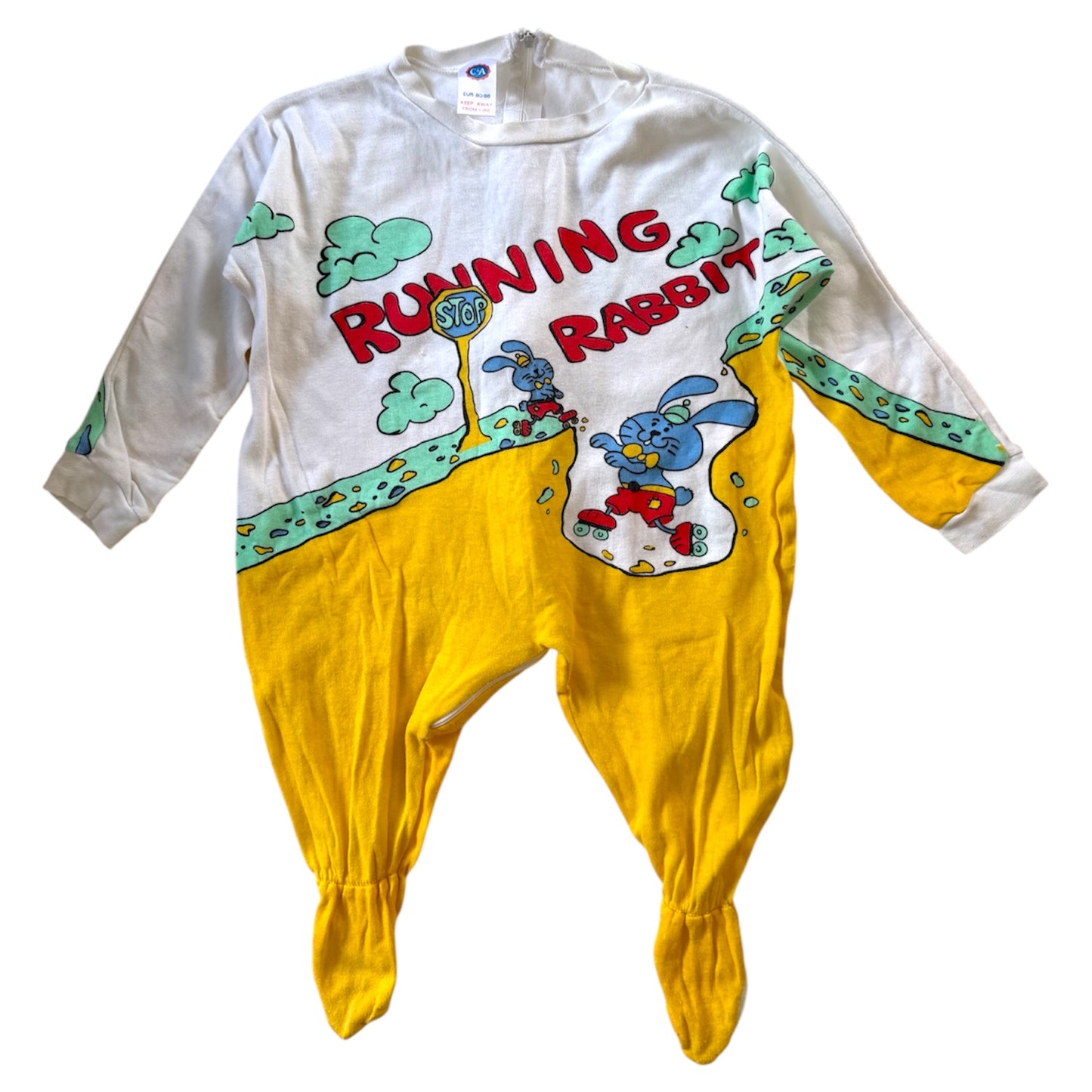 Vintage C&A romper / bodysuit. Size 12-18 months