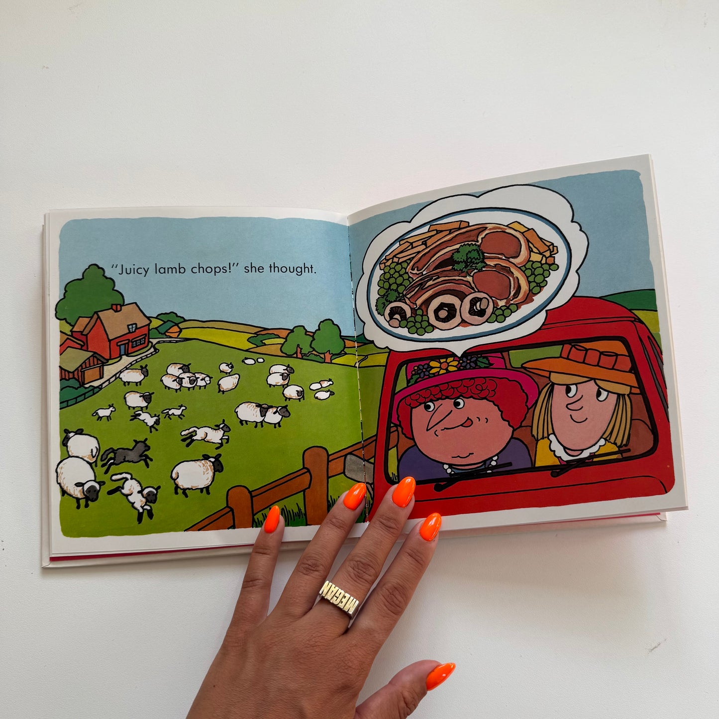 Vintage 1981 child’s play book
