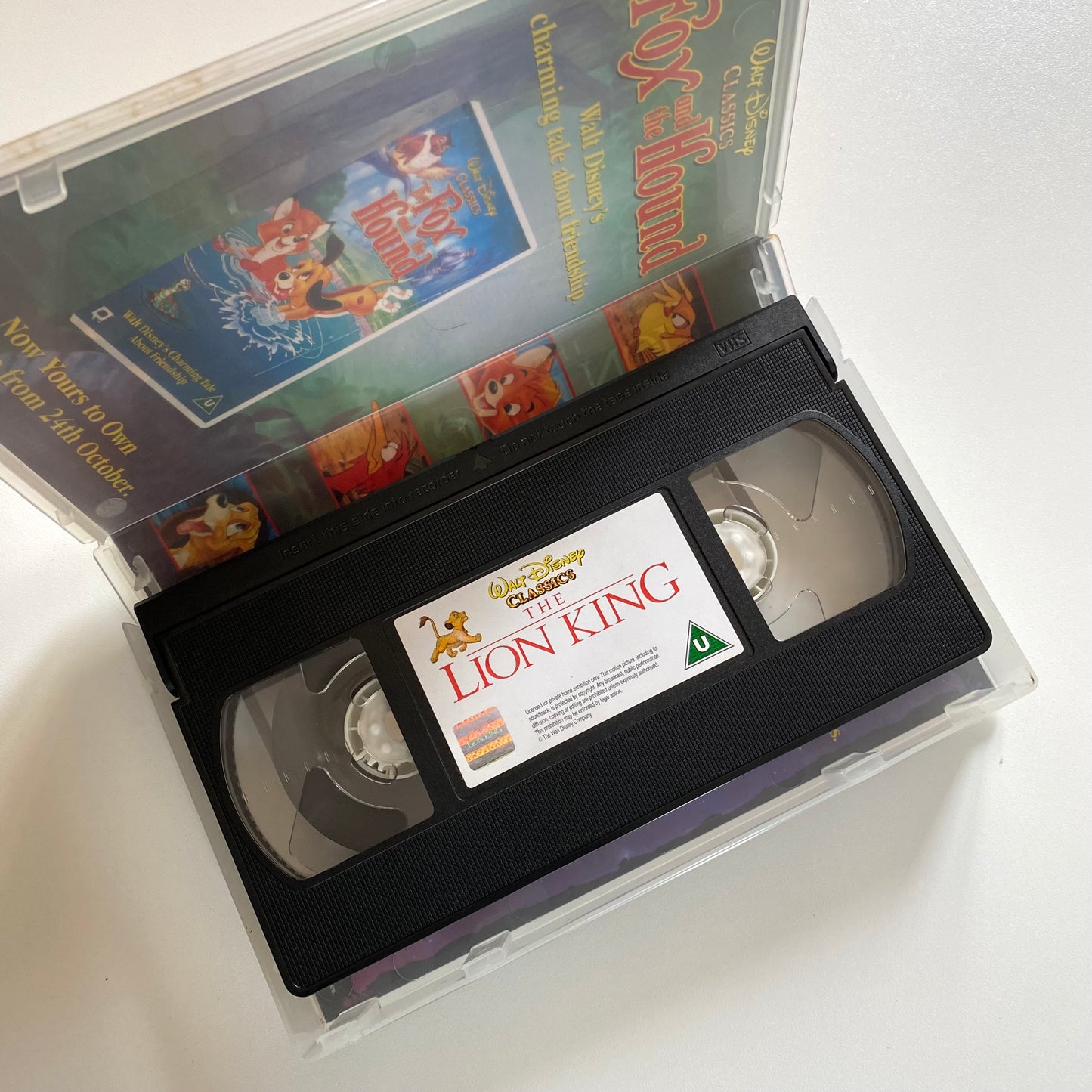 Vintage Disneys lion king vhs tape