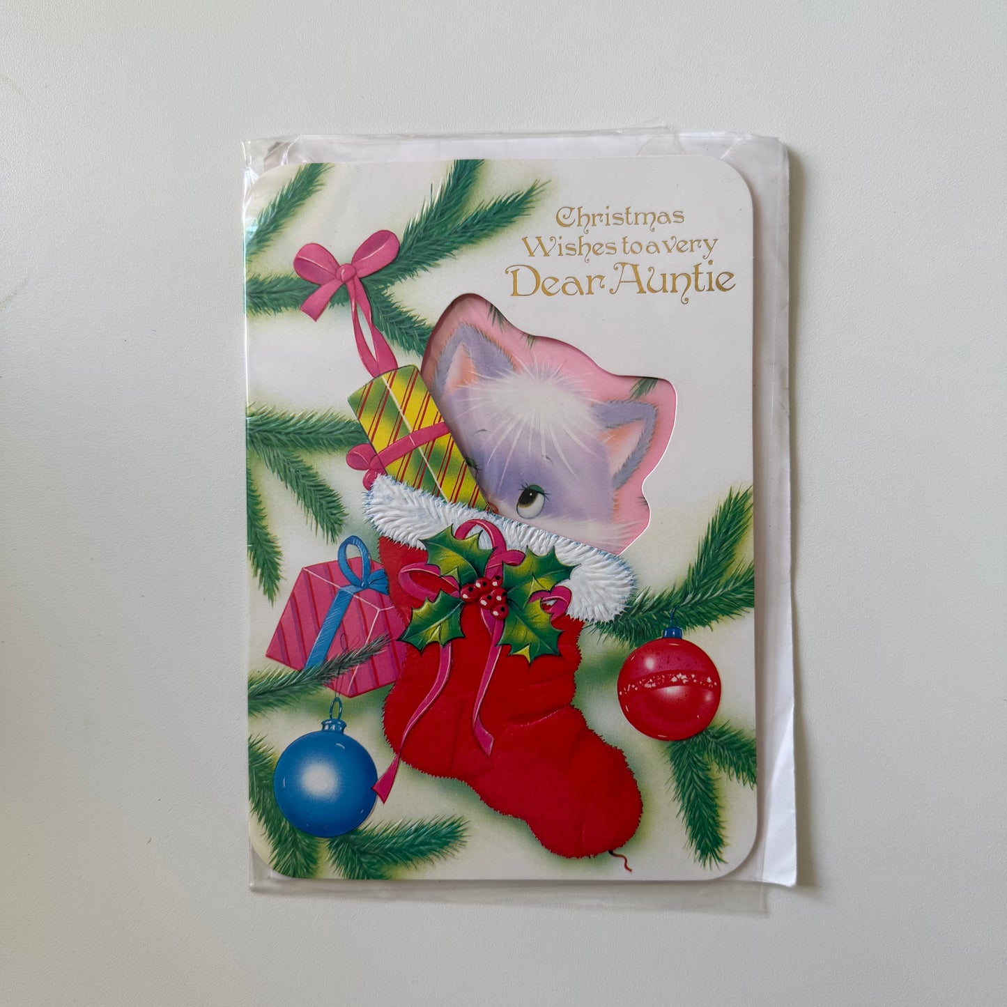 Vintage Christmas card