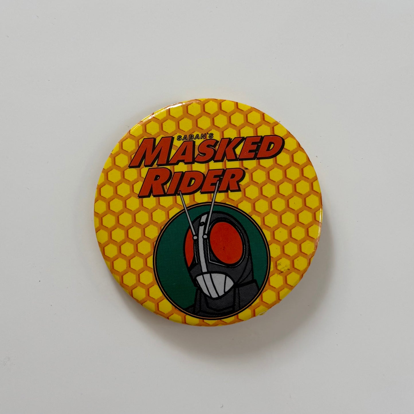 Vintage 1996 Masked rider badge