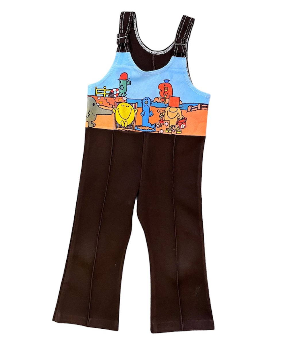 70s vintage MR MEN dungarees. Size 18 months