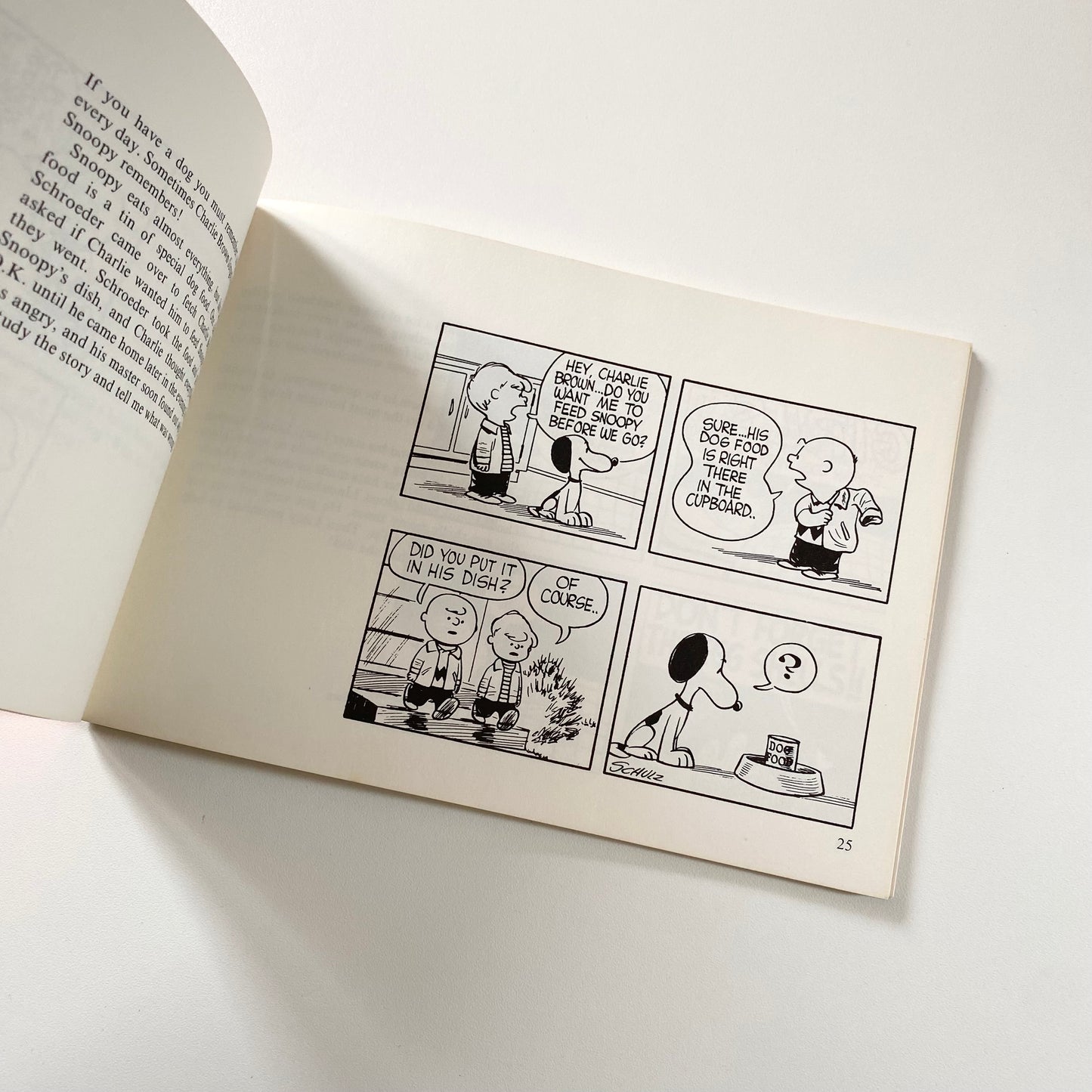 Vintage peanuts / snoopy comic book