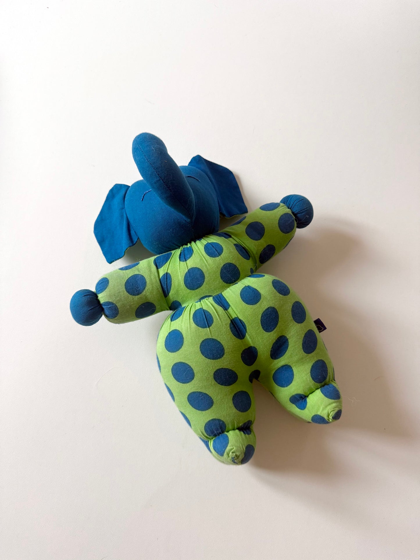 Vintage elephant soft plush.