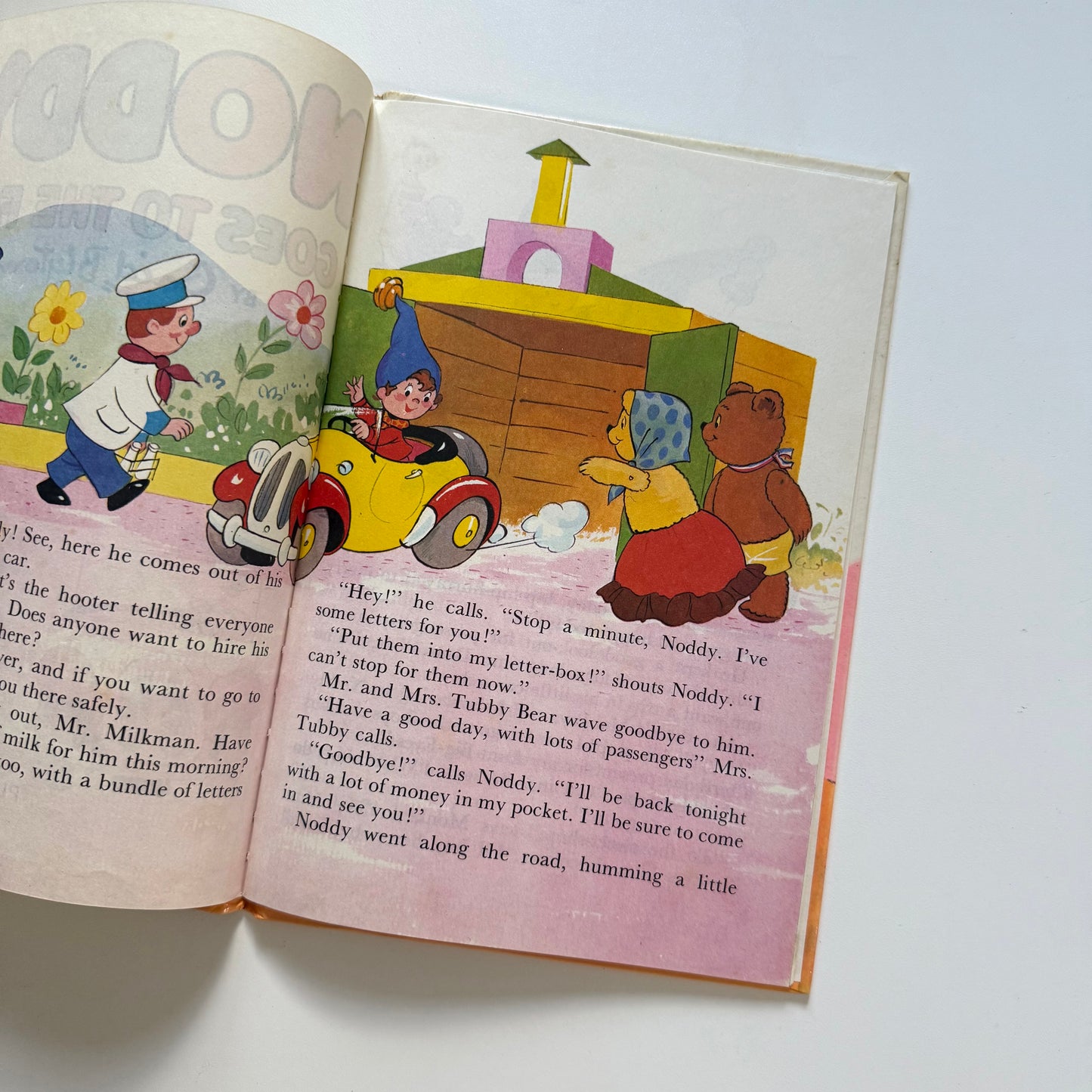 Vintage 1972 noddy hardback book