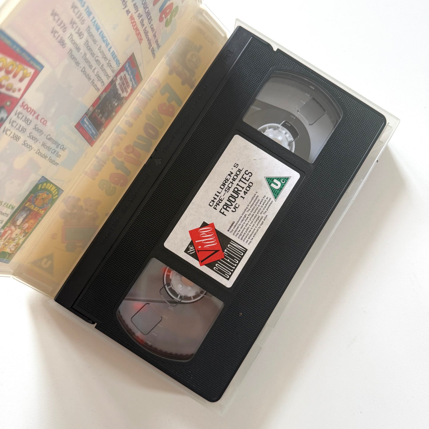 Vintage children’s favourites vhs tape