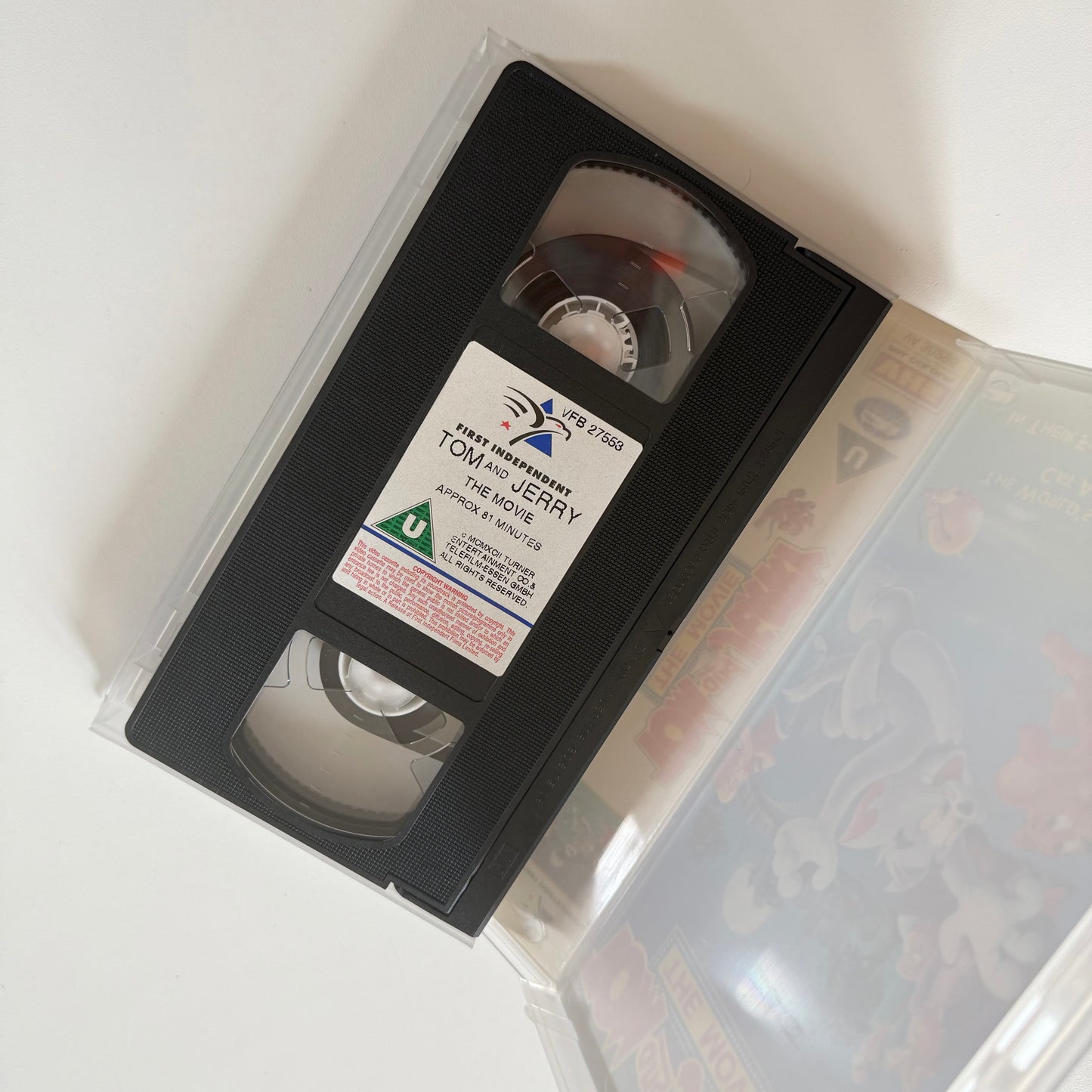 Vintage Tom and Jerry vhs tape