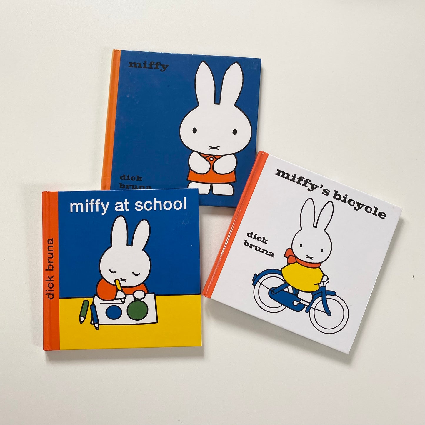 Set of three miffy books.