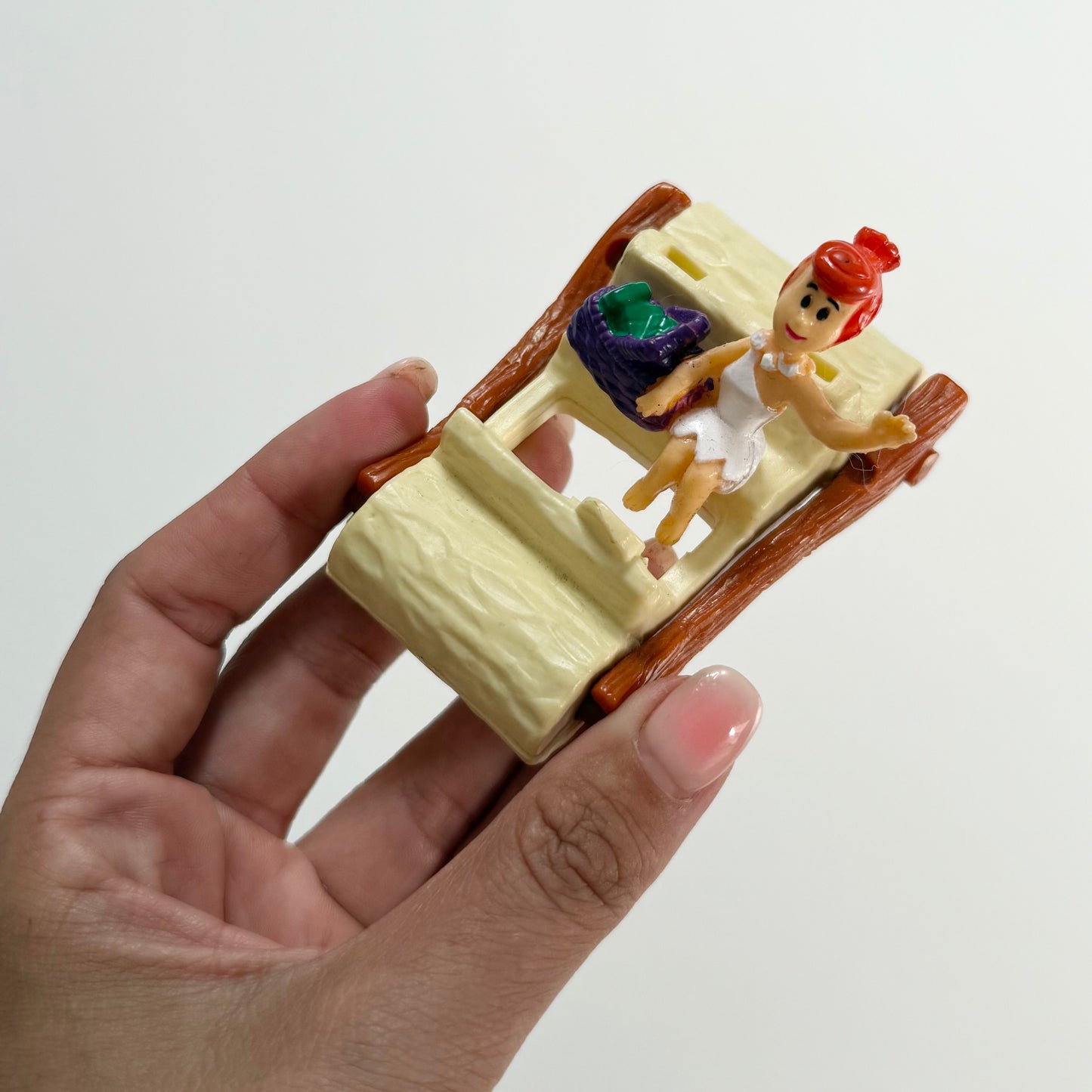 Vintage 1993 Burger King flint stones toy