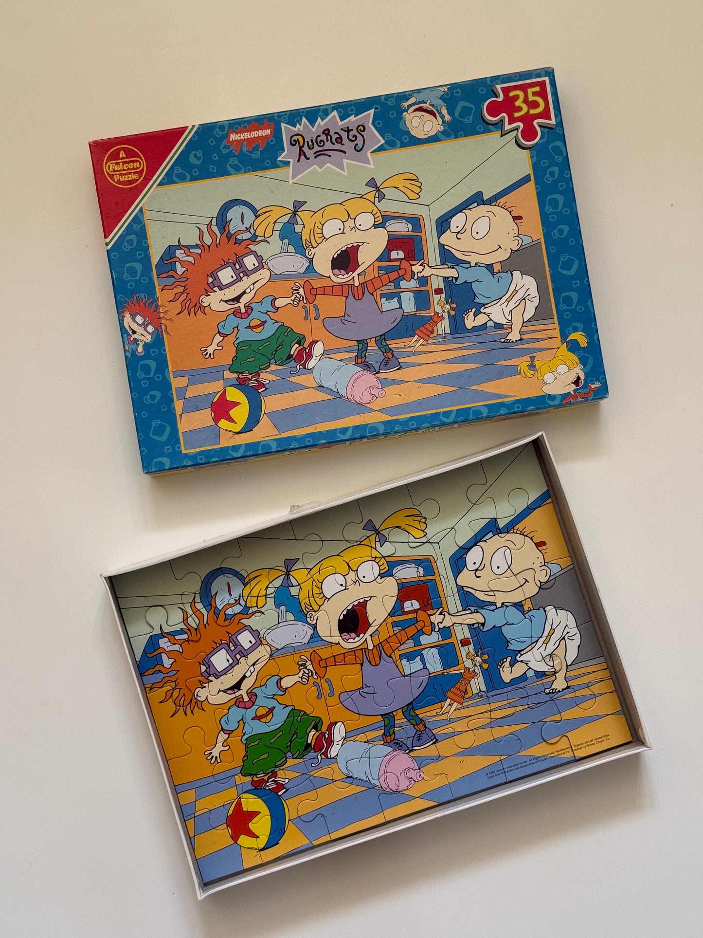 Vintage 1998 Rugrats puzzle