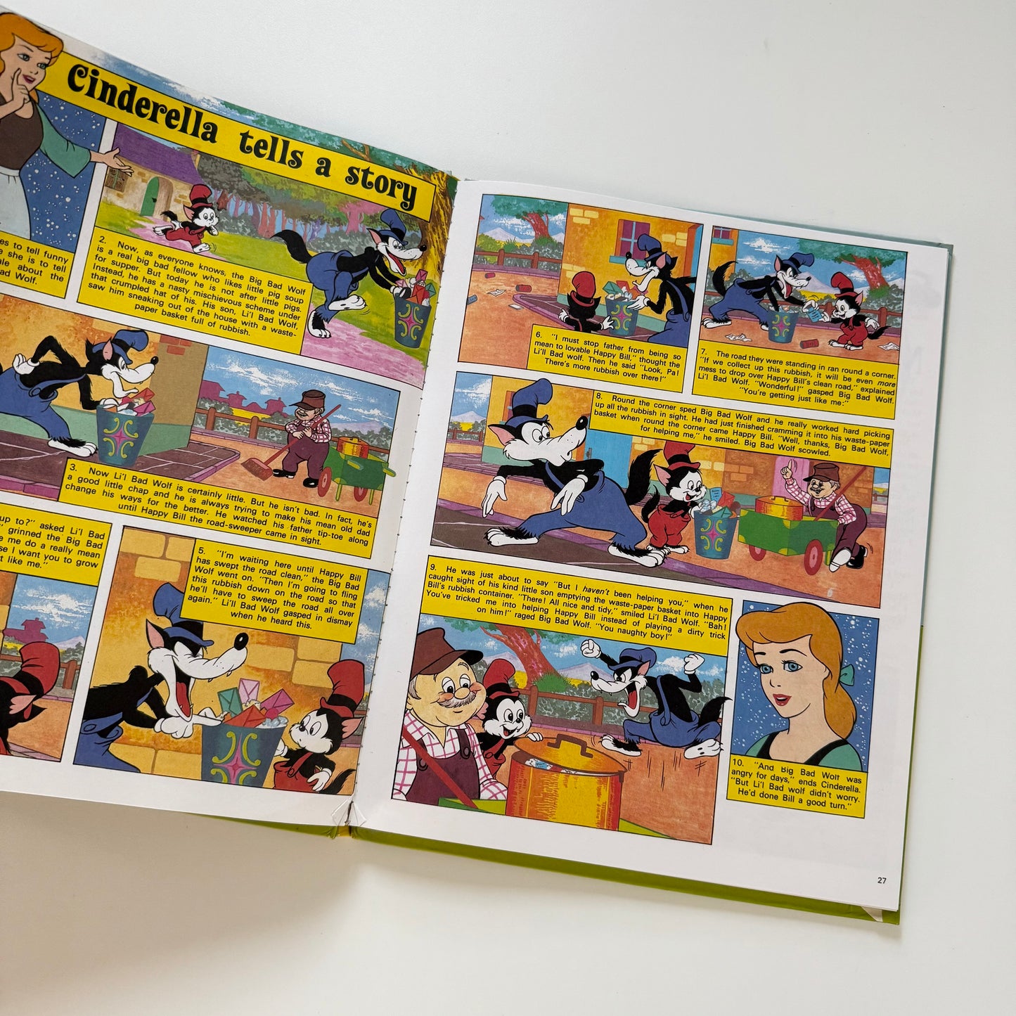 Vintage a4 Disneyland annual 1981