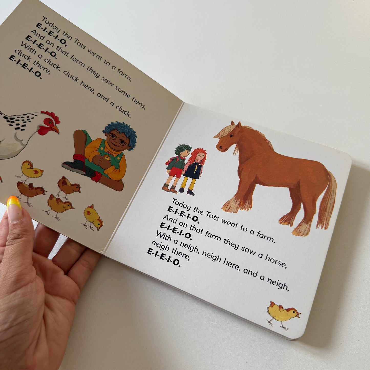 Vintage 1995 tots tv farm book