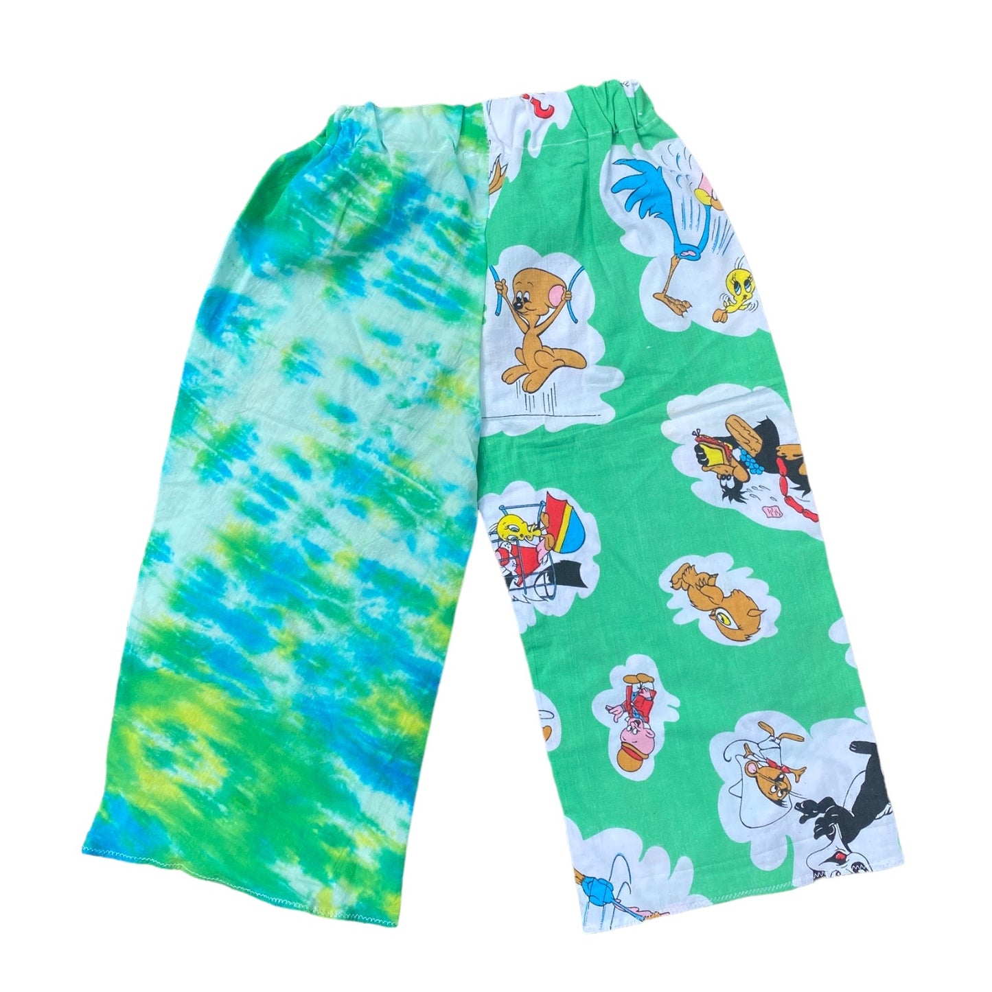 Handmade half n half’ LOVED AGAIN trousers/ culottes. Size 3-4 years approx