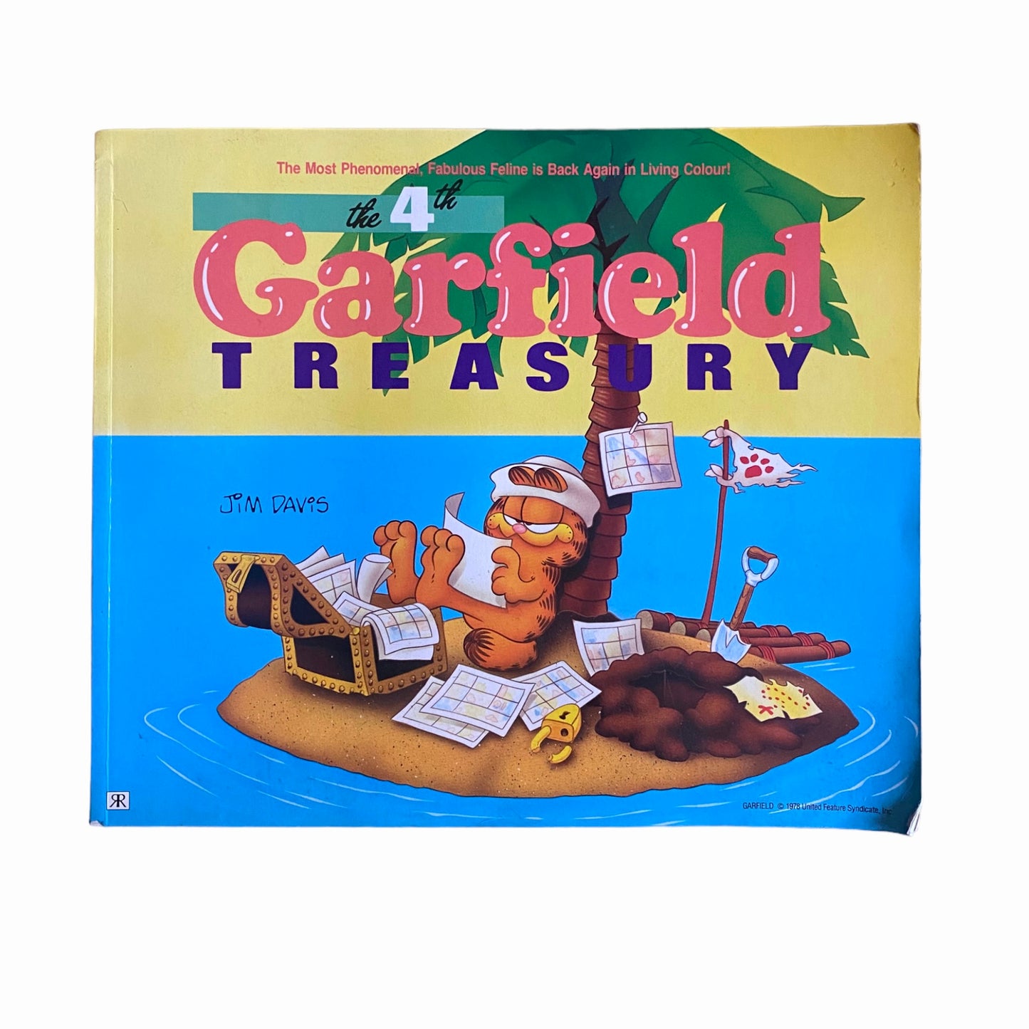 Vintage 1978 Garfield comic treasury