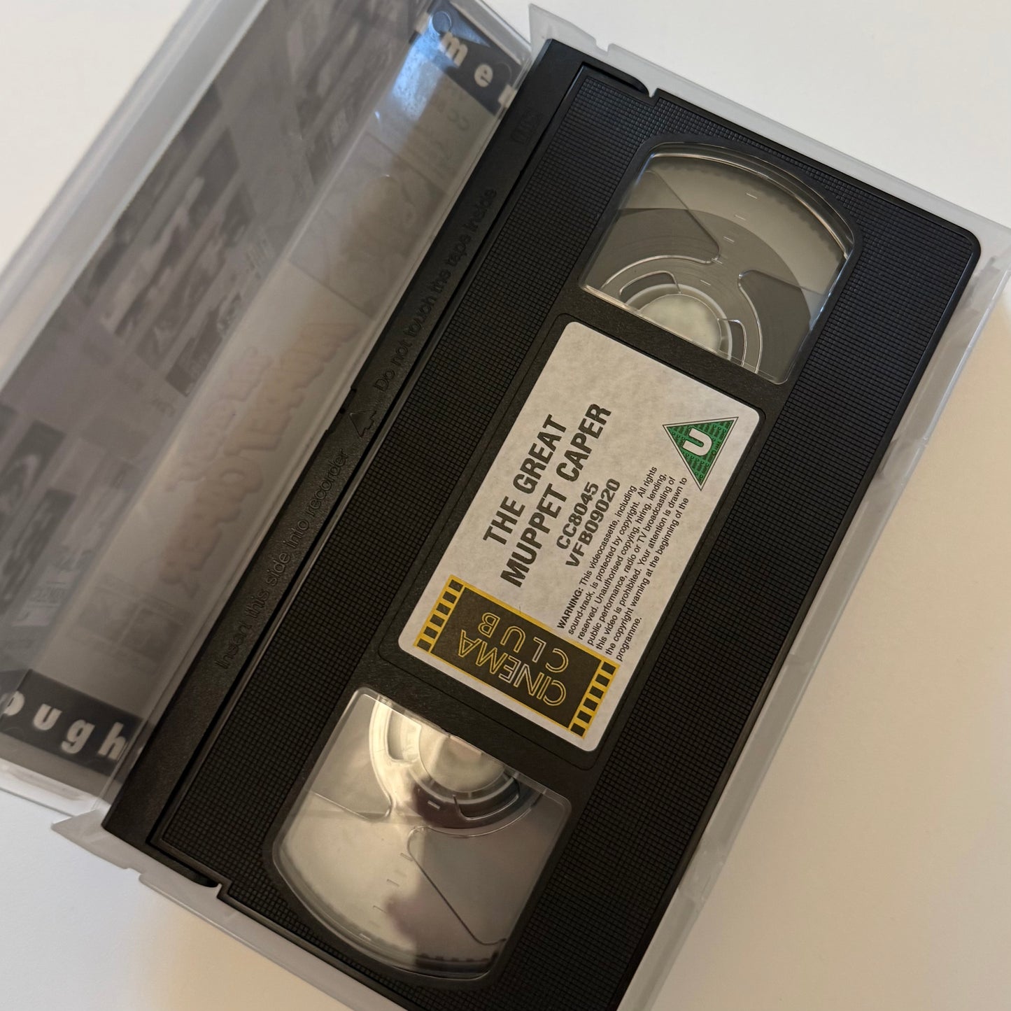 Vintage 1999 muppets vhs tape