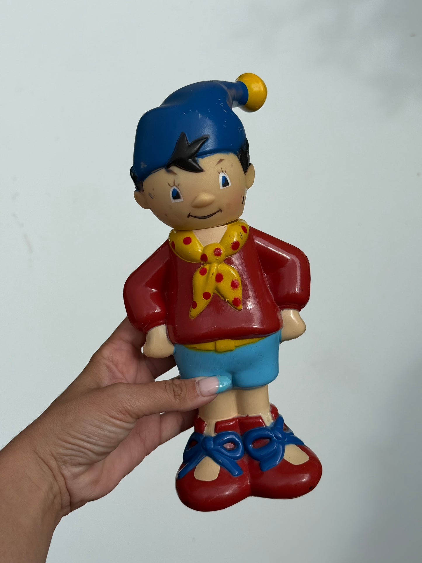 Vintage Noddy bubble bath figure. Medium size