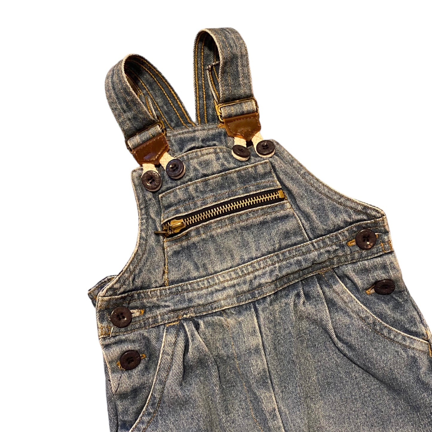 Vintage baby club denim dungarees age 12-18 months