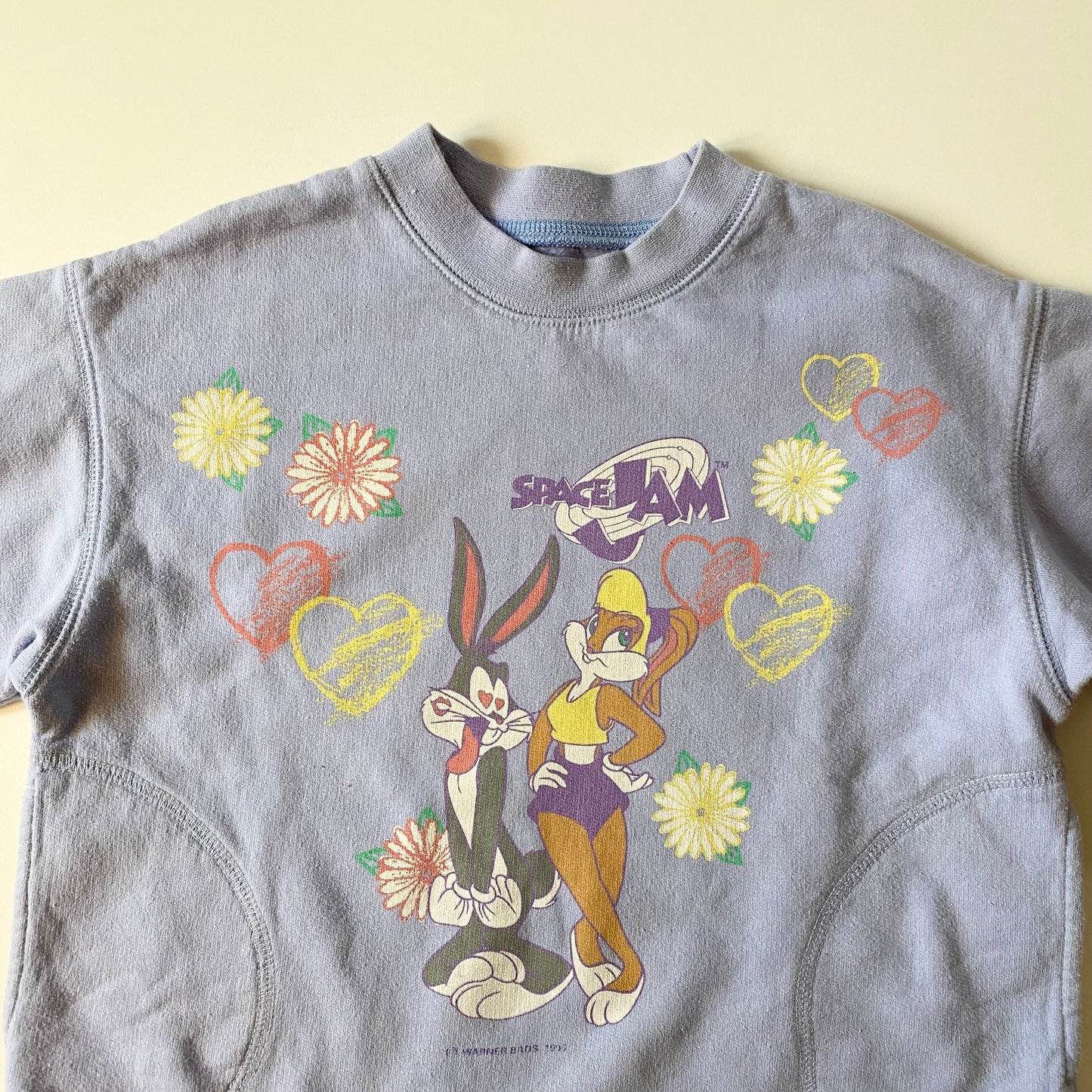 Vintage mothercare space jam looney tunes sweatshirt. Size 4-5 years