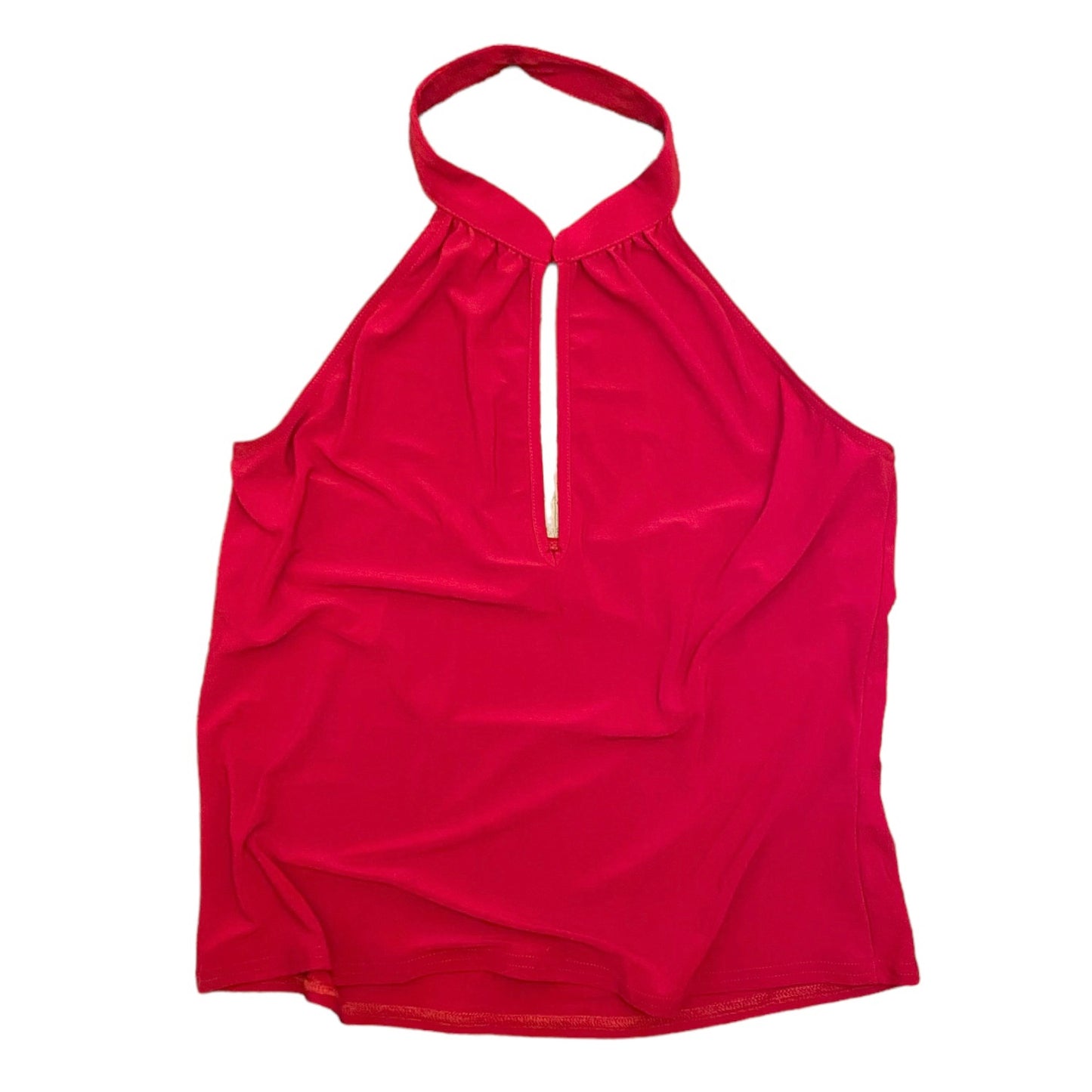 Bright red vintage newlook halter neck tank top.
Size 12