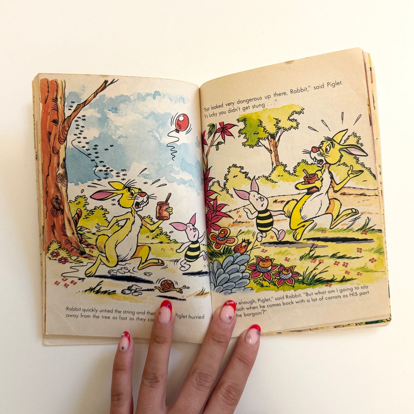 Vintage 1984 Winnie the Pooh book