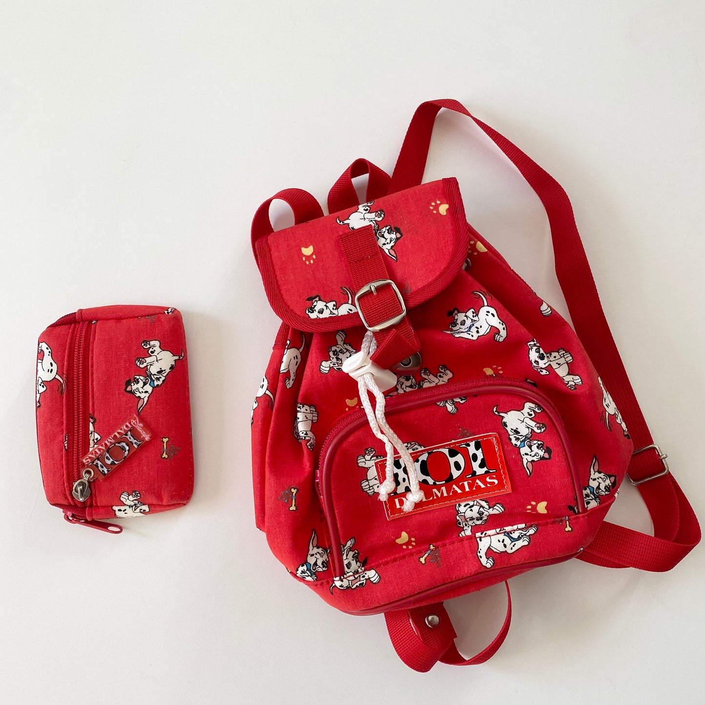 Vintage Disney 101 dalmations rucksack & purse set.