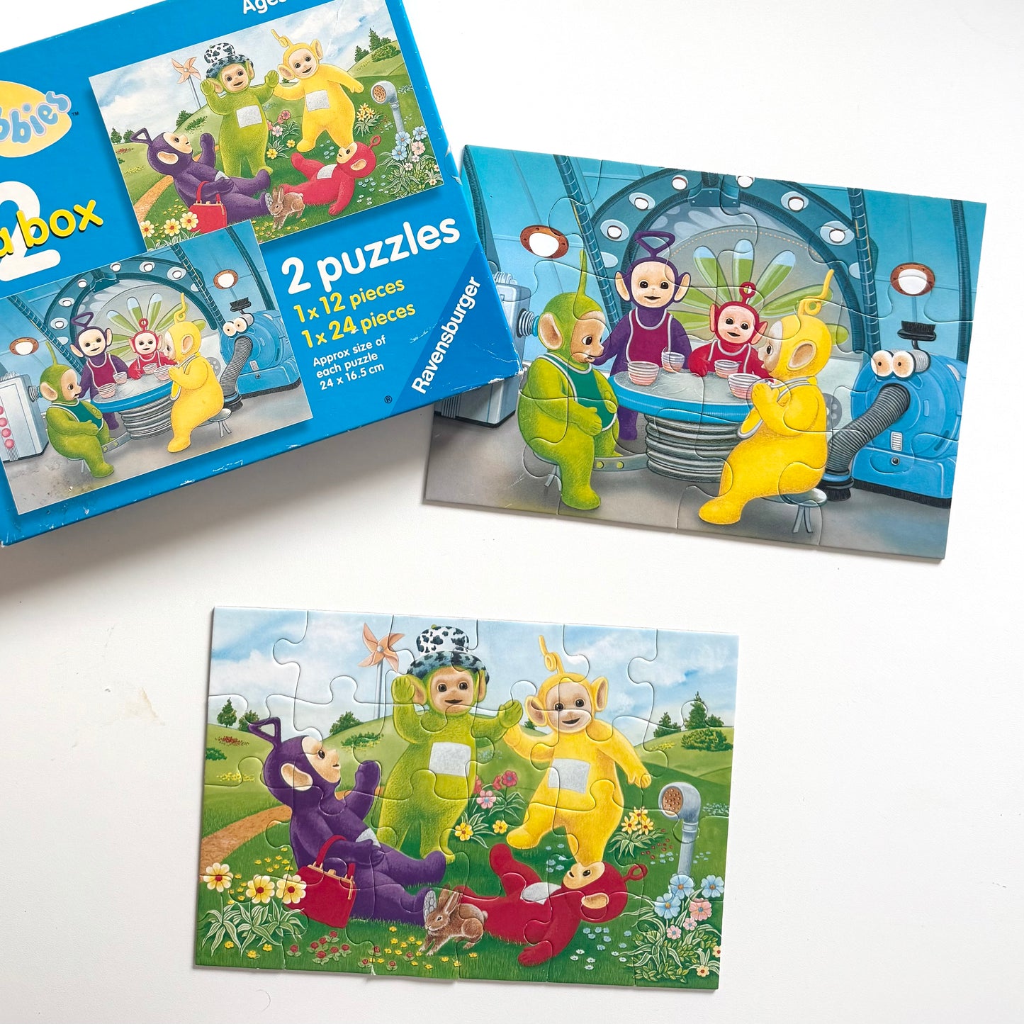 Vintage 1997 teletubbies puzzle